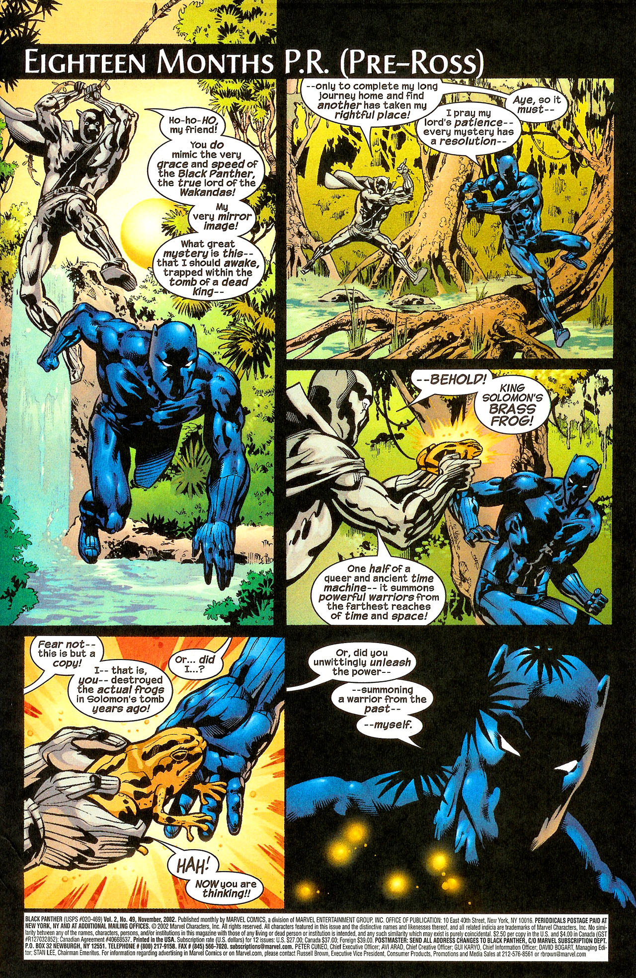 Read online Black Panther (1998) comic -  Issue #49 - 2