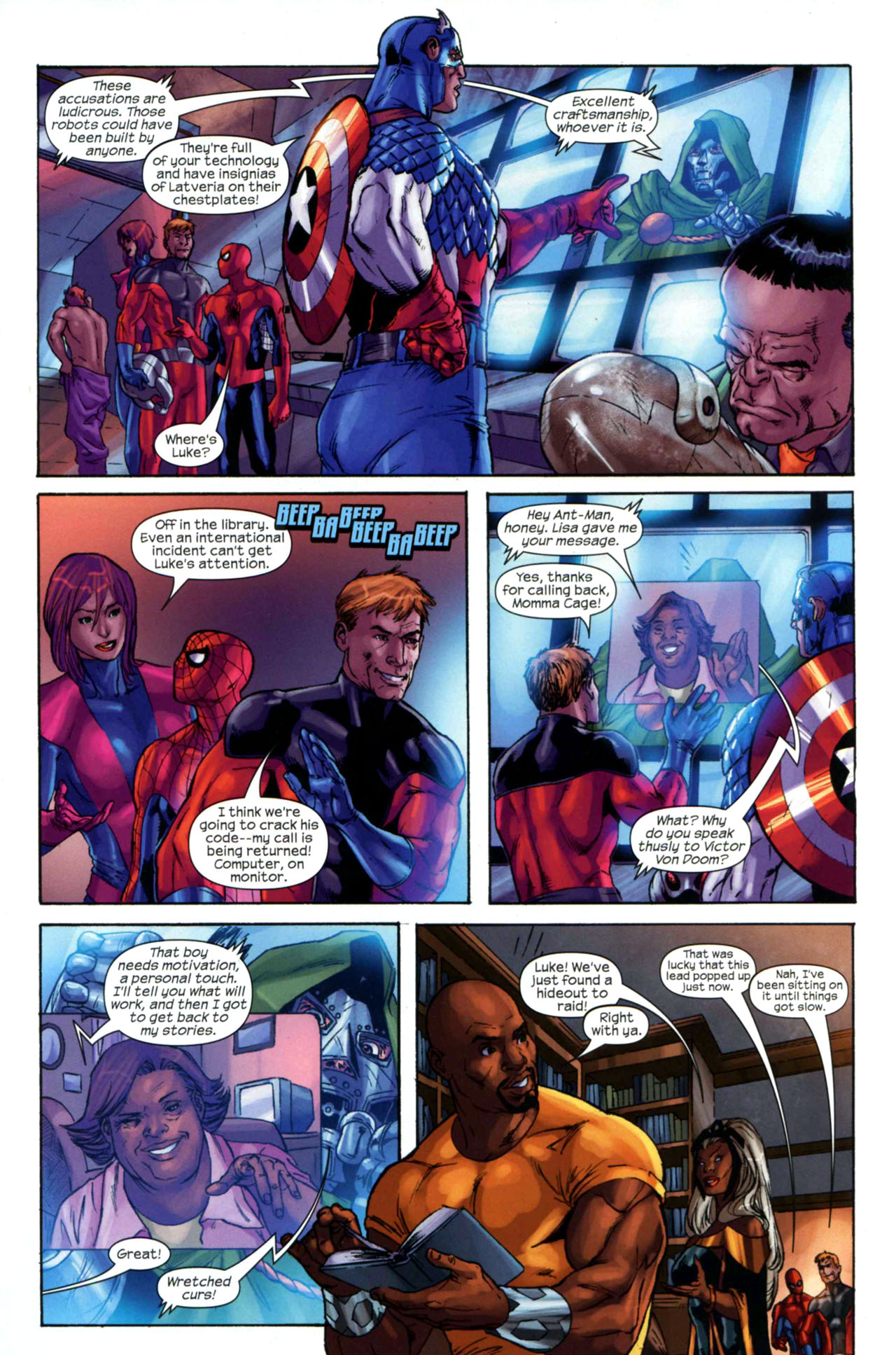 Read online Marvel Adventures The Avengers comic -  Issue #28 - 11
