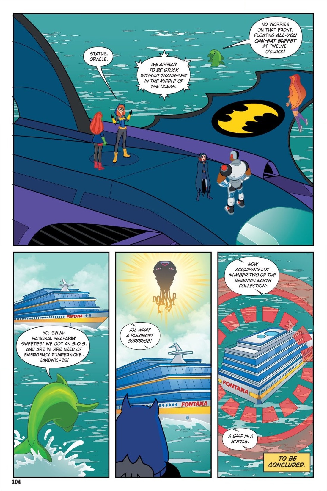 Read online DC Super Hero Girls: Search for Atlantis comic -  Issue # TPB - 102