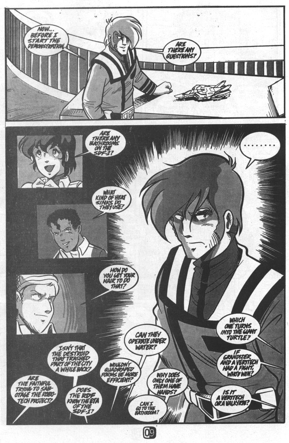 Read online Robotech Academy Blues comic -  Issue #0 - 10