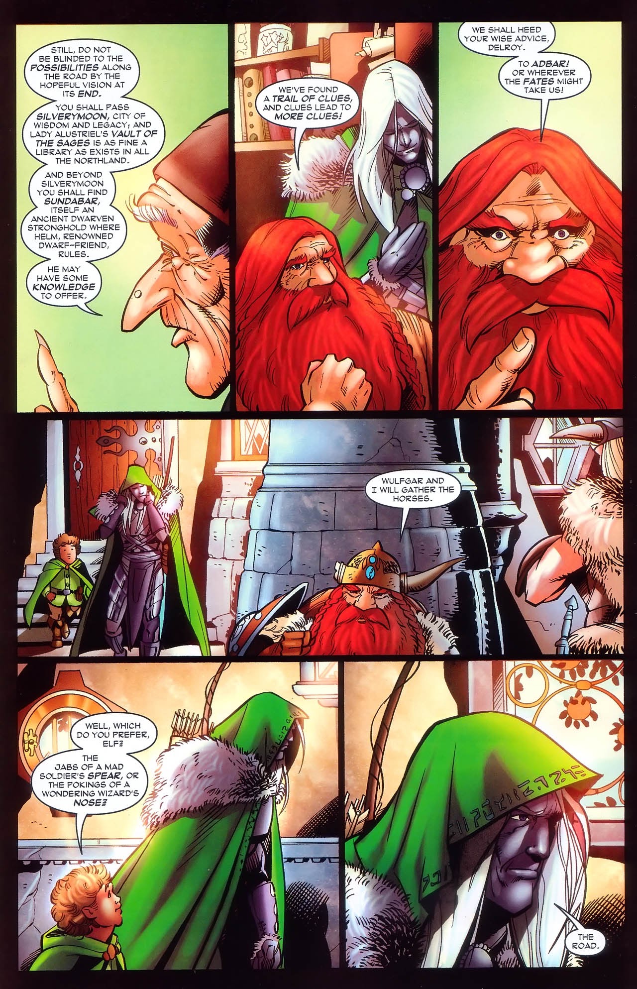 Read online Forgotten Realms: Streams of Silver comic -  Issue #2 - 11