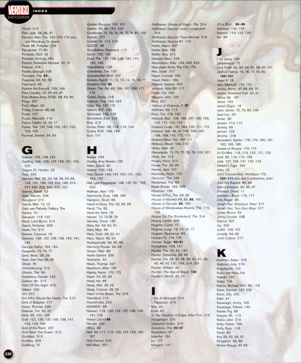Read online The Vertigo Encyclopedia comic -  Issue # TPB (Part 3) - 36