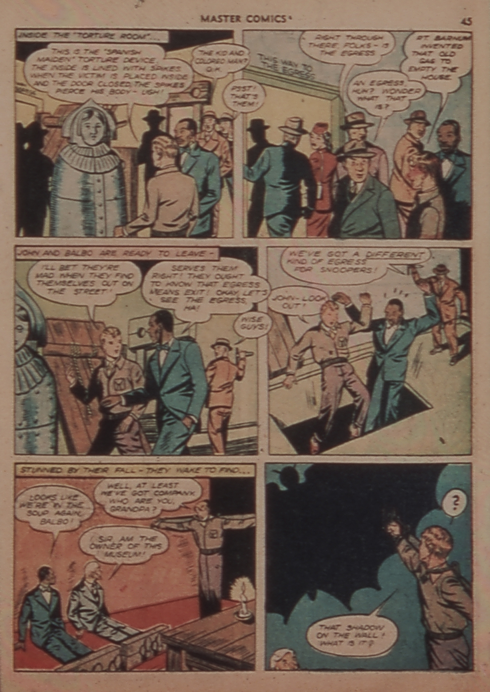 Read online Master Comics comic -  Issue #41 - 45