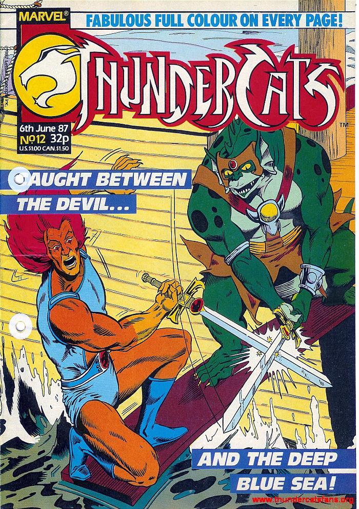 Read online ThunderCats (1987) comic -  Issue #12 - 1