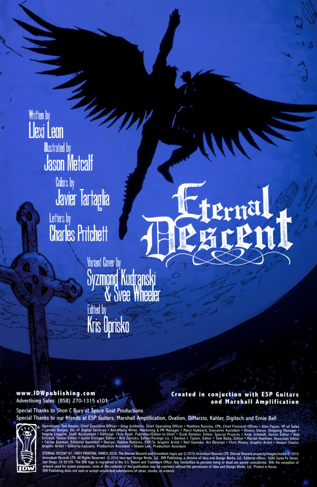 Read online Eternal Descent comic -  Issue #1 - 2