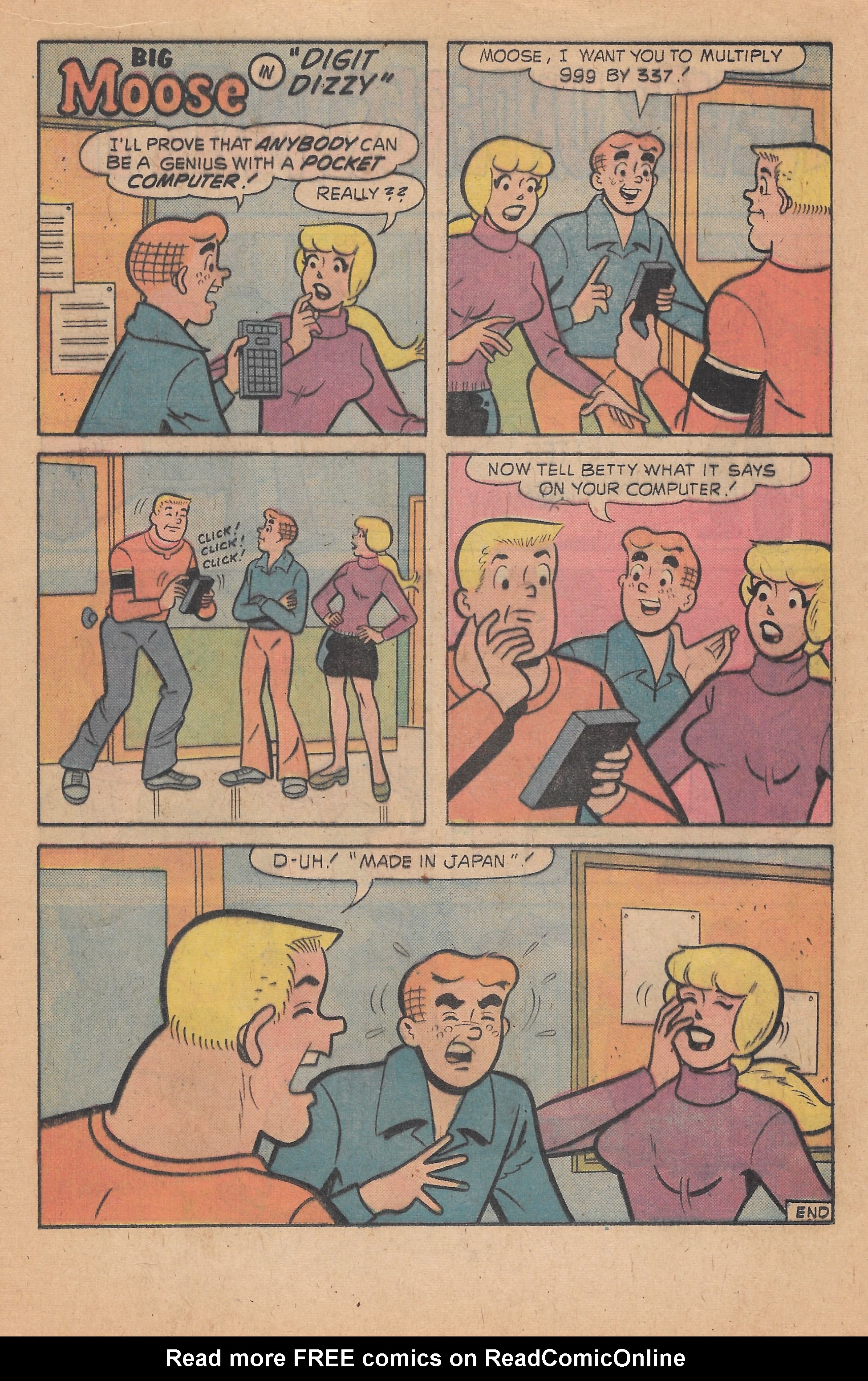 Read online Archie's Joke Book Magazine comic -  Issue #206 - 16