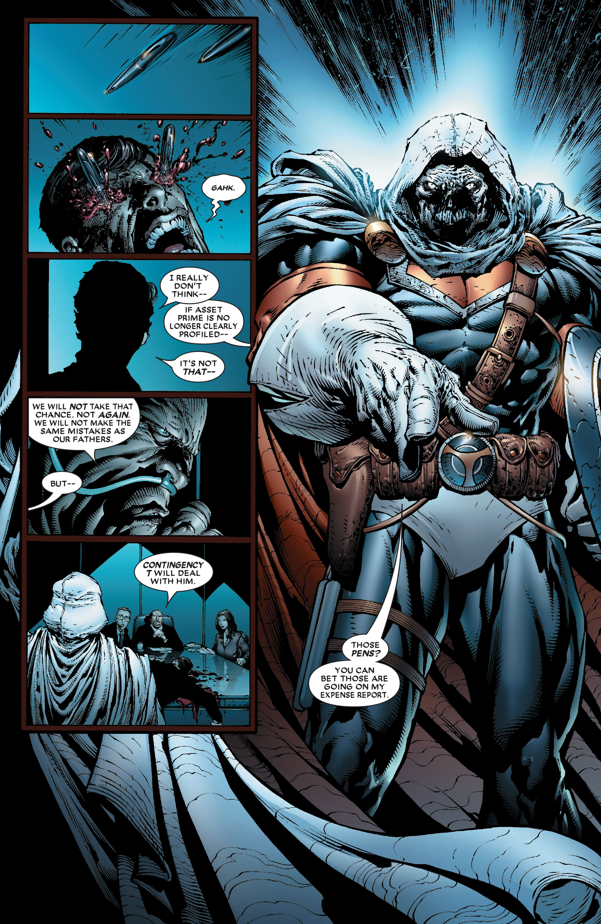 Read online Moon Knight by Huston, Benson & Hurwitz Omnibus comic -  Issue # TPB (Part 1) - 72