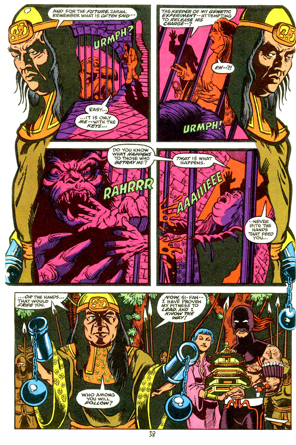 Read online Master of Kung Fu: Bleeding Black comic -  Issue # Full - 40