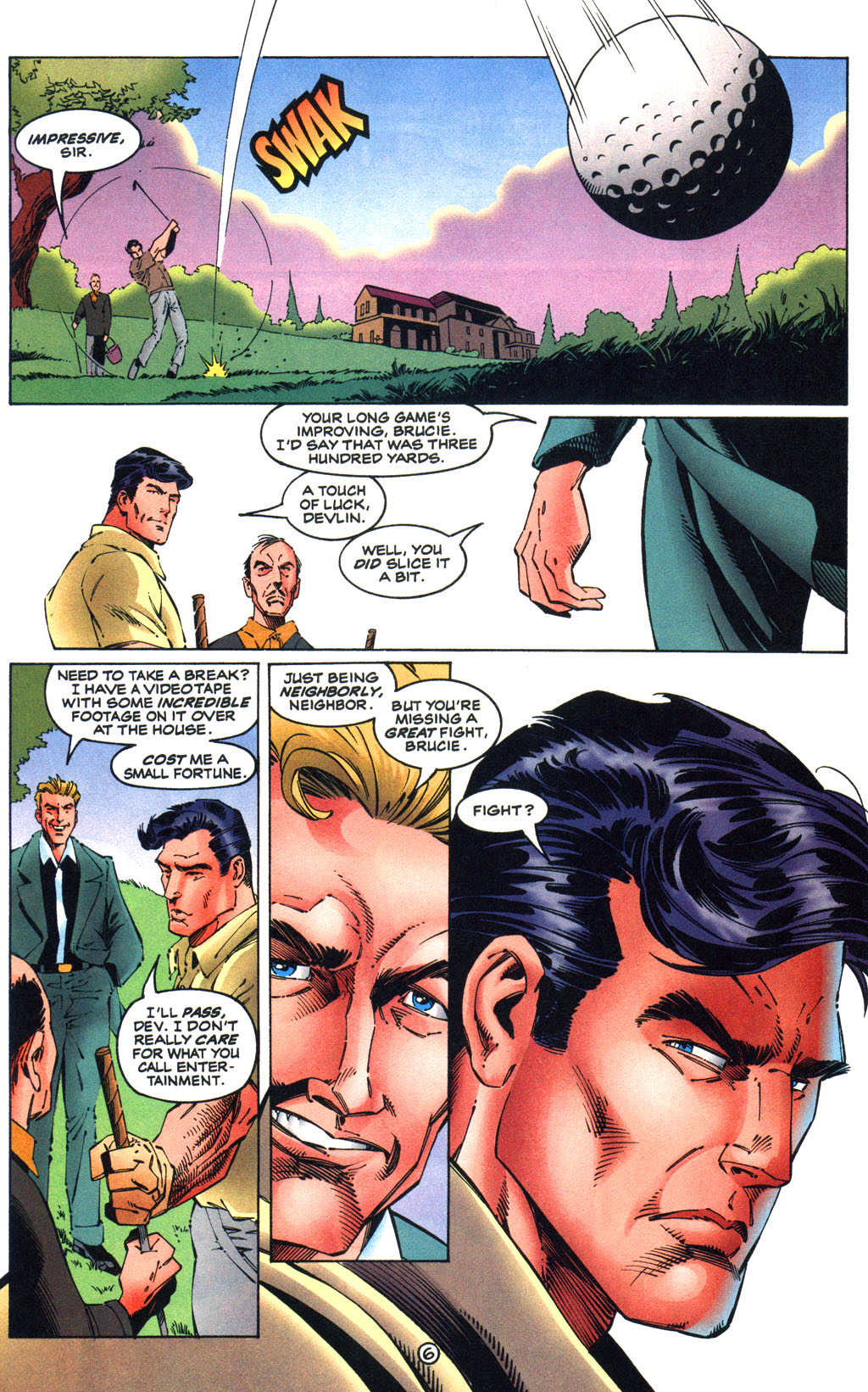 Read online Batman/Wildcat comic -  Issue #1 - 6