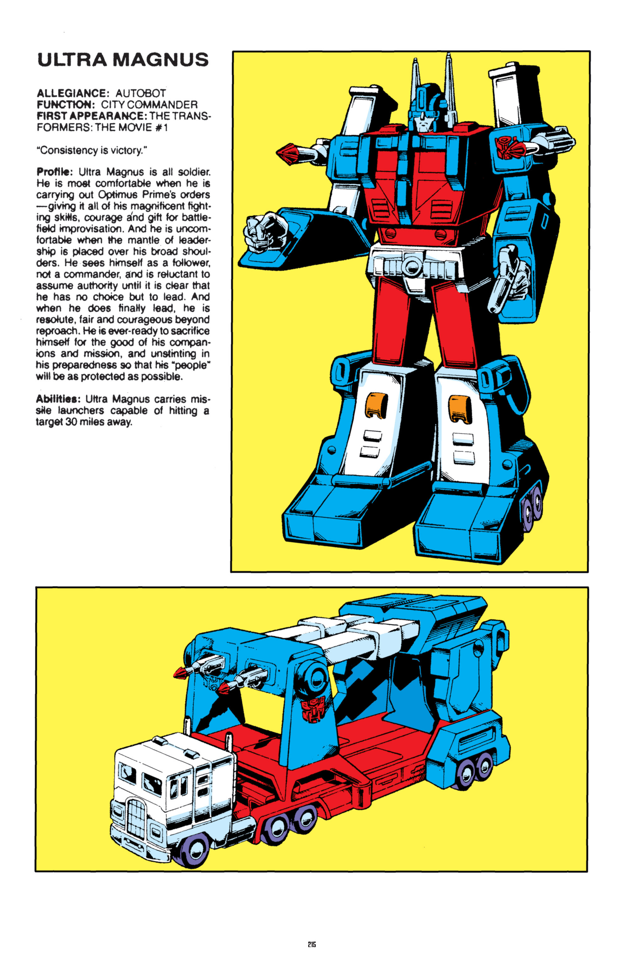 Read online The Transformers Classics comic -  Issue # TPB 8 - 212