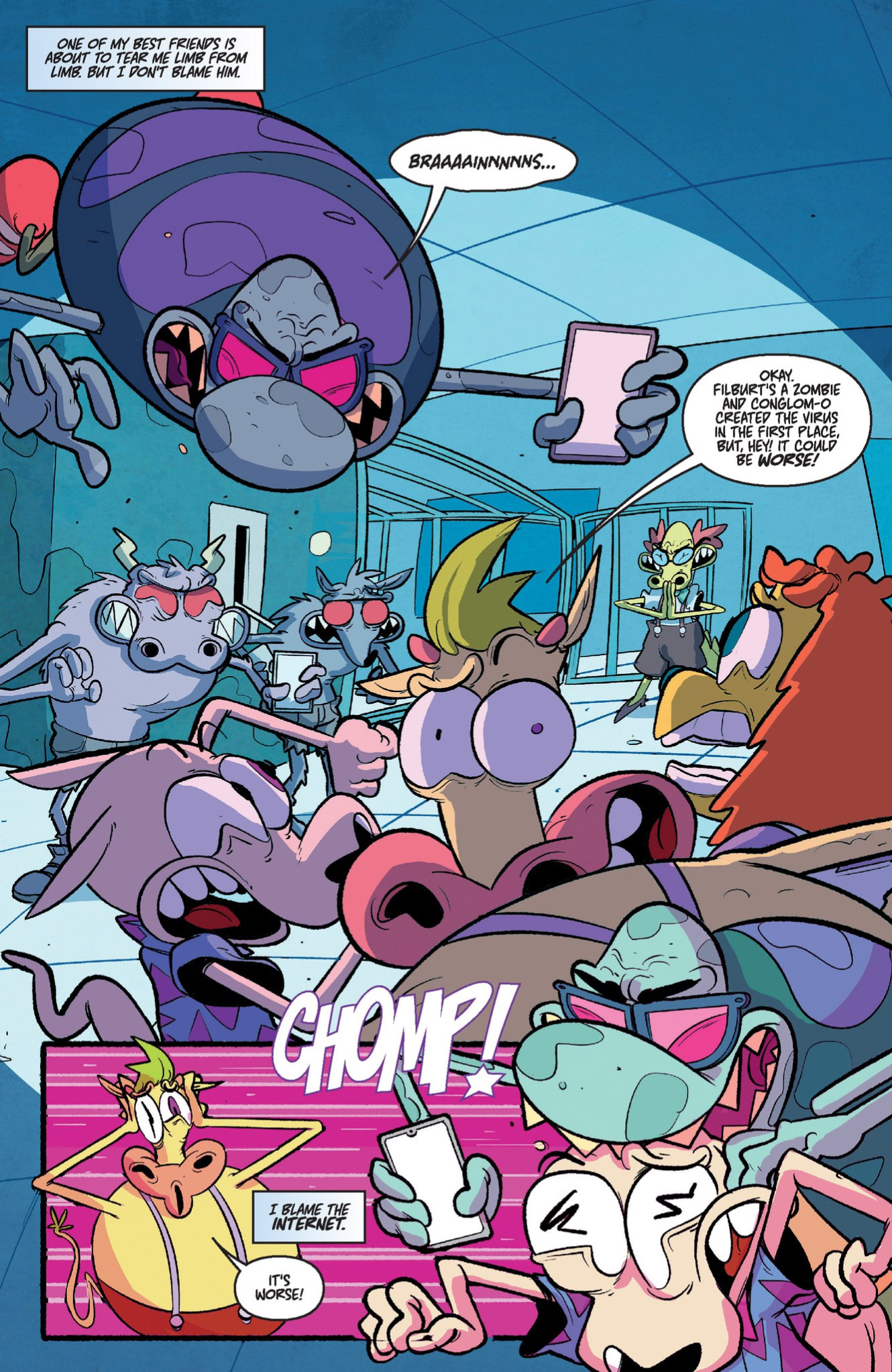 Read online Rocko's Modern Afterlife comic -  Issue #4 - 3