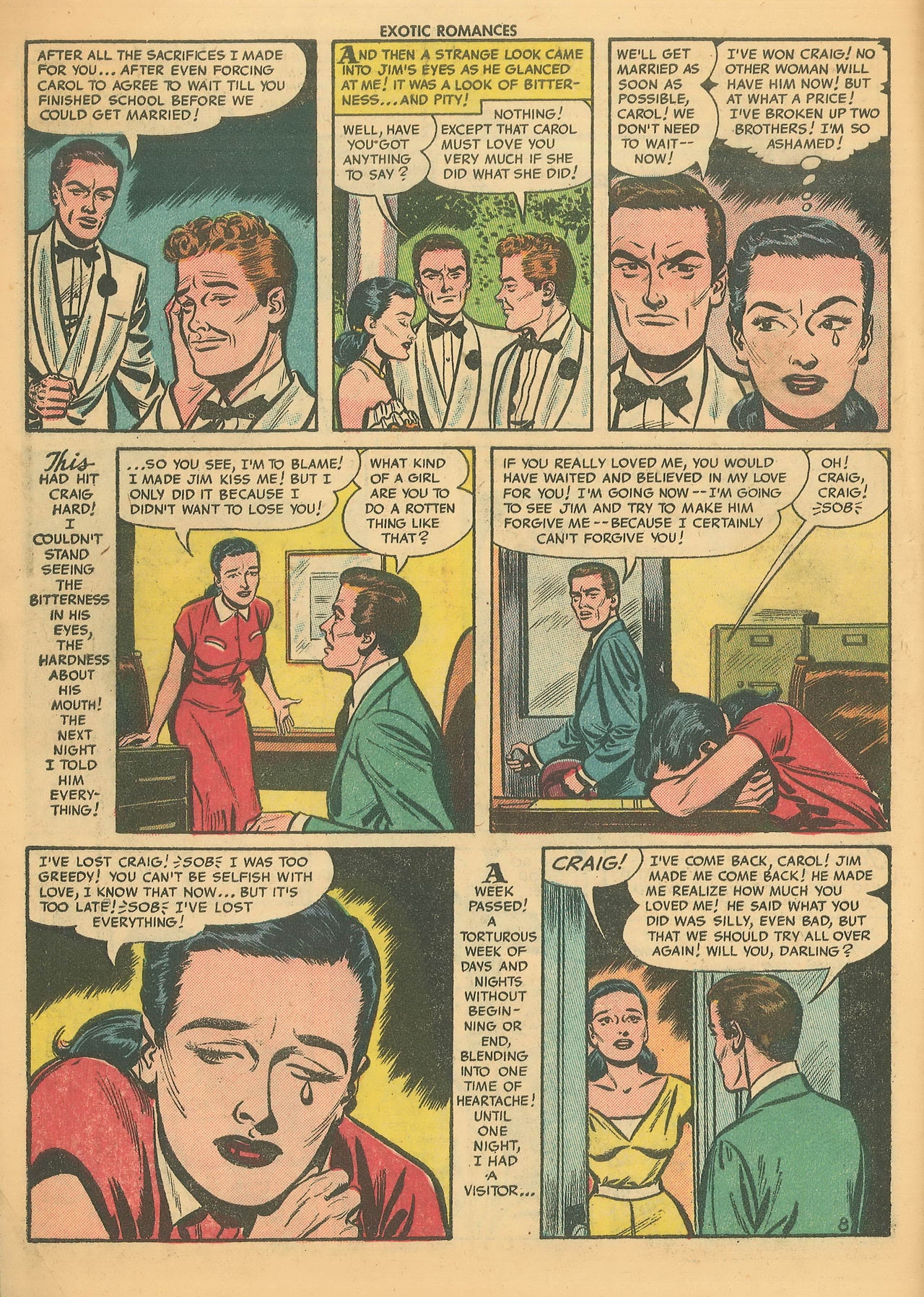 Read online Exotic Romances comic -  Issue #26 - 10