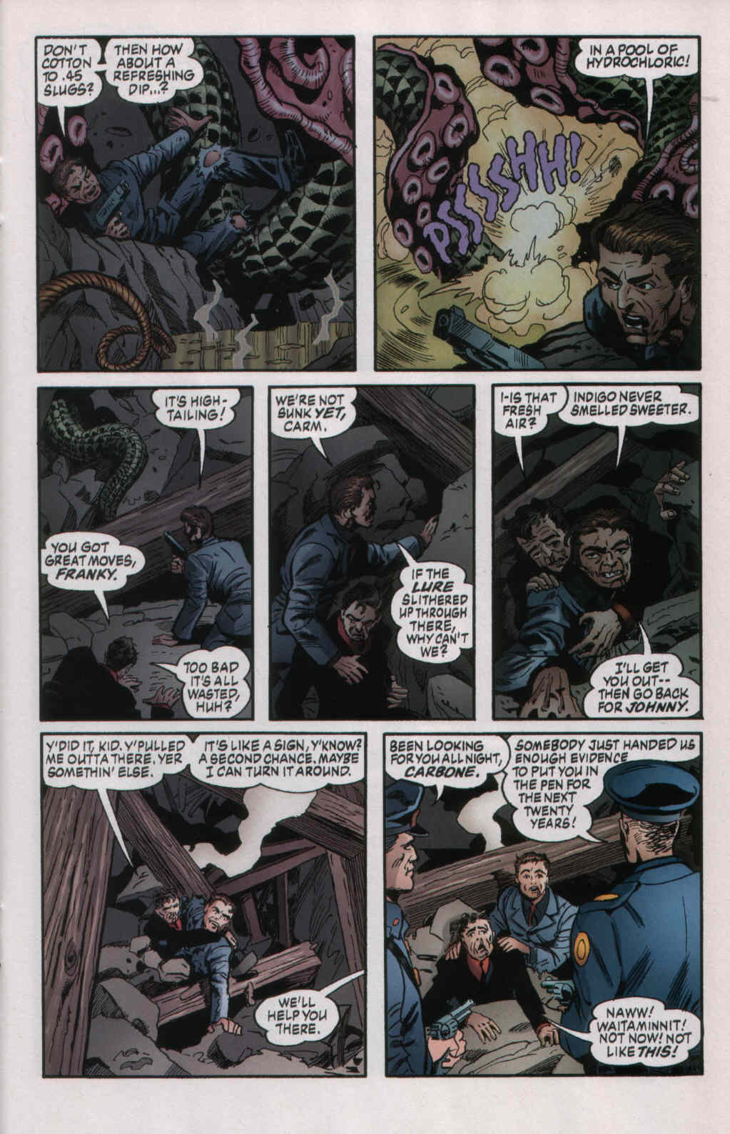 Read online Greyshirt: Indigo Sunset comic -  Issue #3 - 13