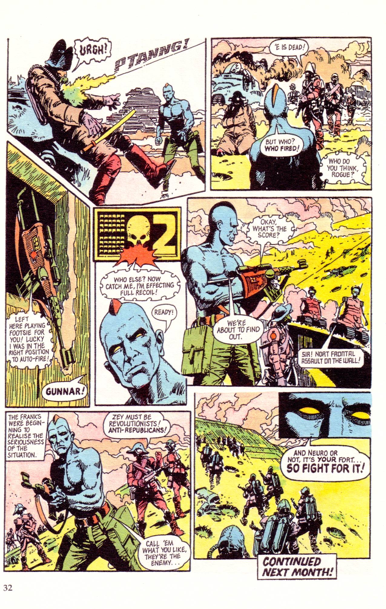 Read online Rogue Trooper (1986) comic -  Issue #10 - 33