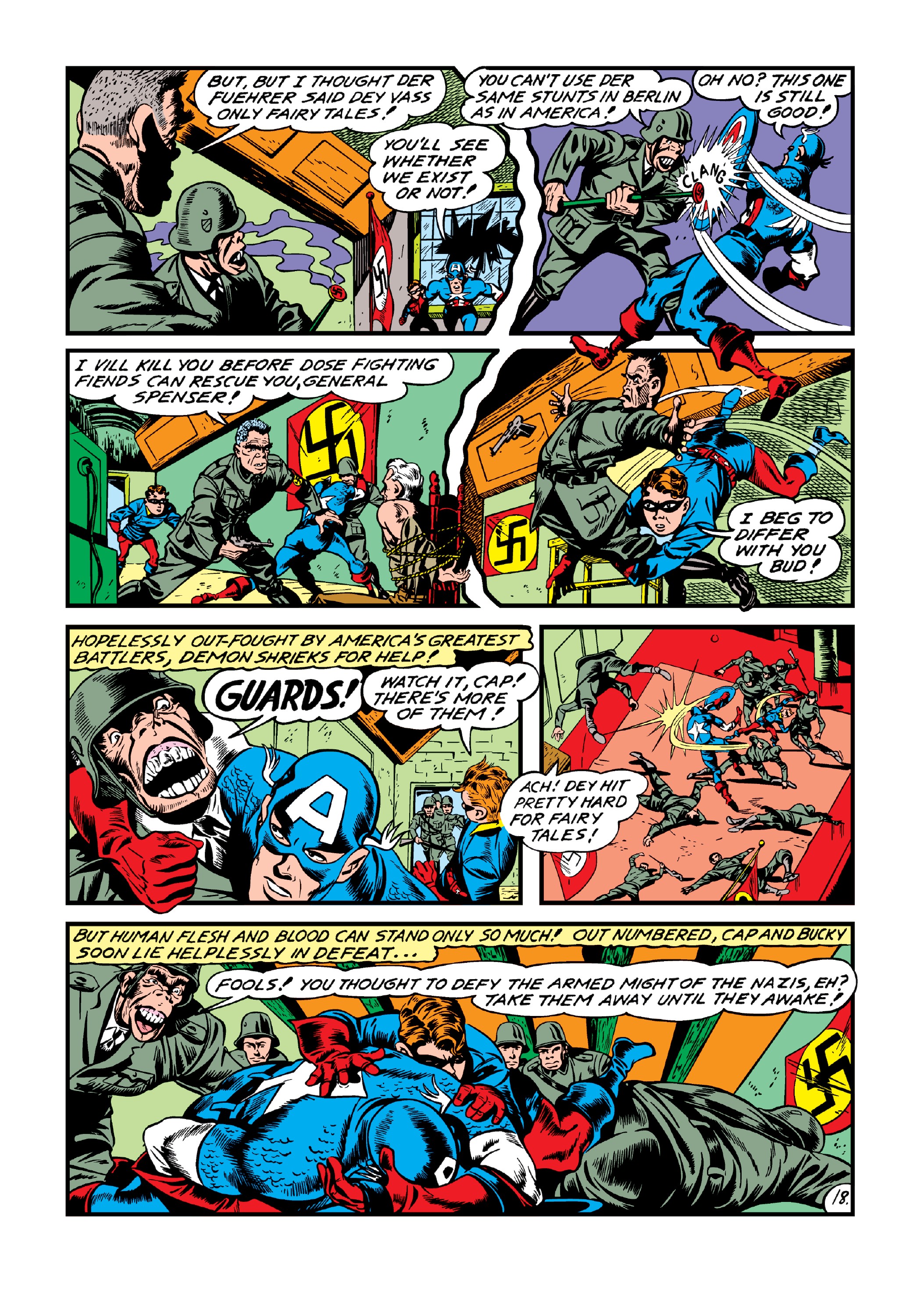 Read online Marvel Masterworks: Golden Age Captain America comic -  Issue # TPB 5 (Part 2) - 92