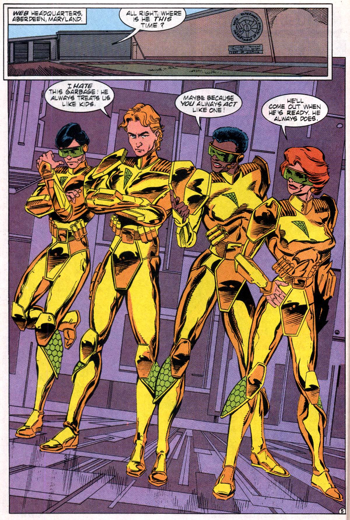 Read online The Web (1991) comic -  Issue # _Annual 1 - 6