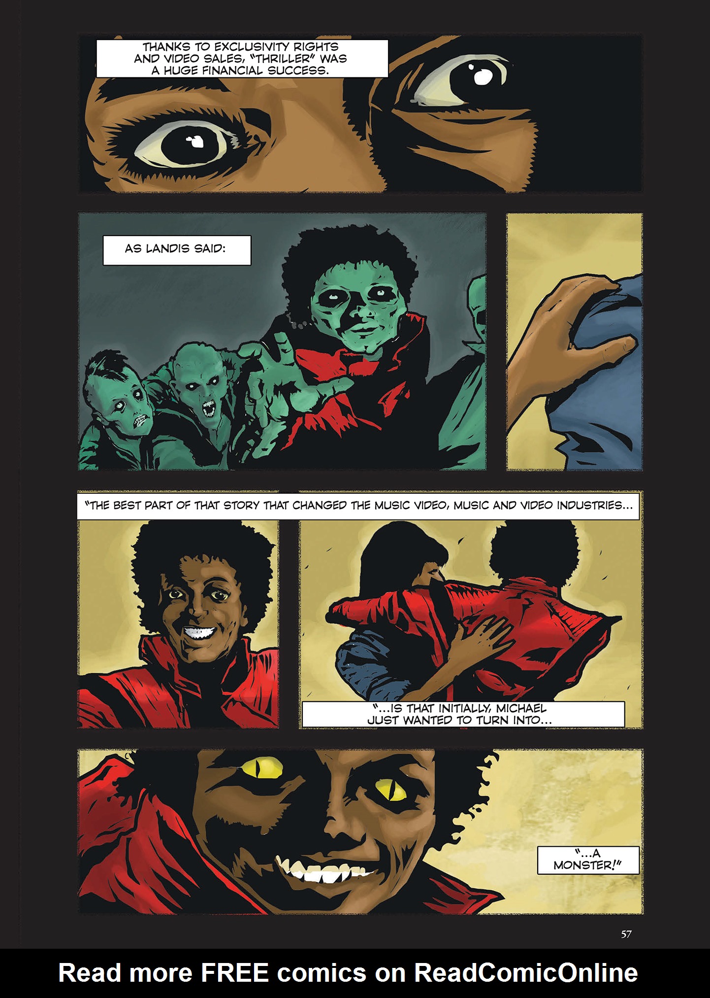 Read online Michael Jackson in Comics comic -  Issue # TPB (Part 1) - 57