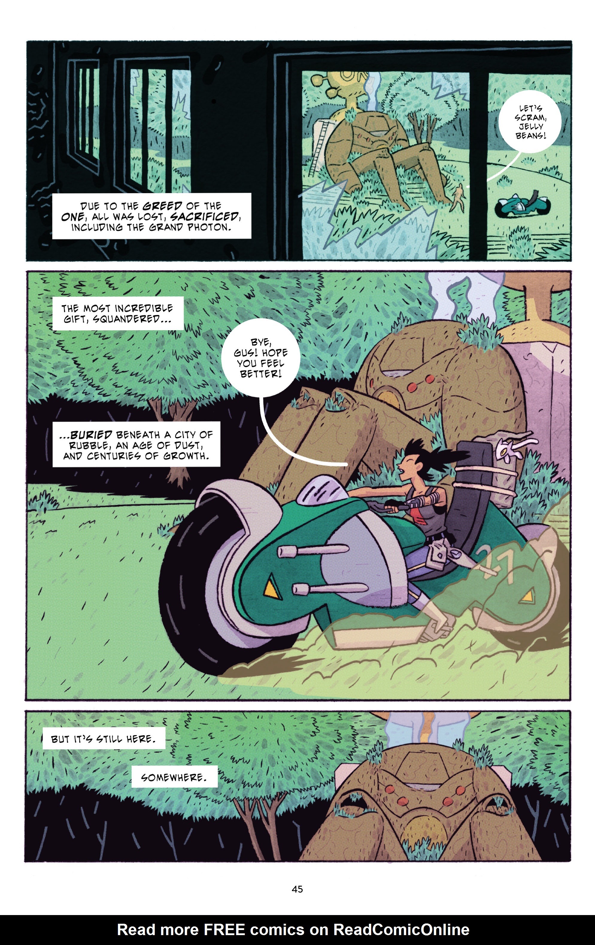 Read online ApocalyptiGirl: An Aria for the End Times (2020) comic -  Issue # TPB - 47