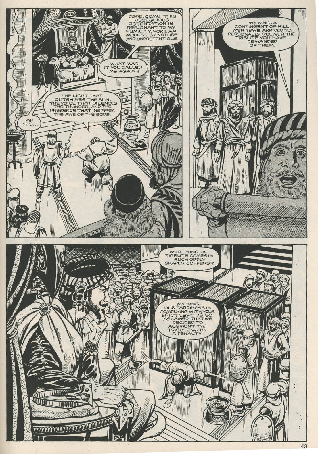 The Savage Sword Of Conan issue 124 - Page 43