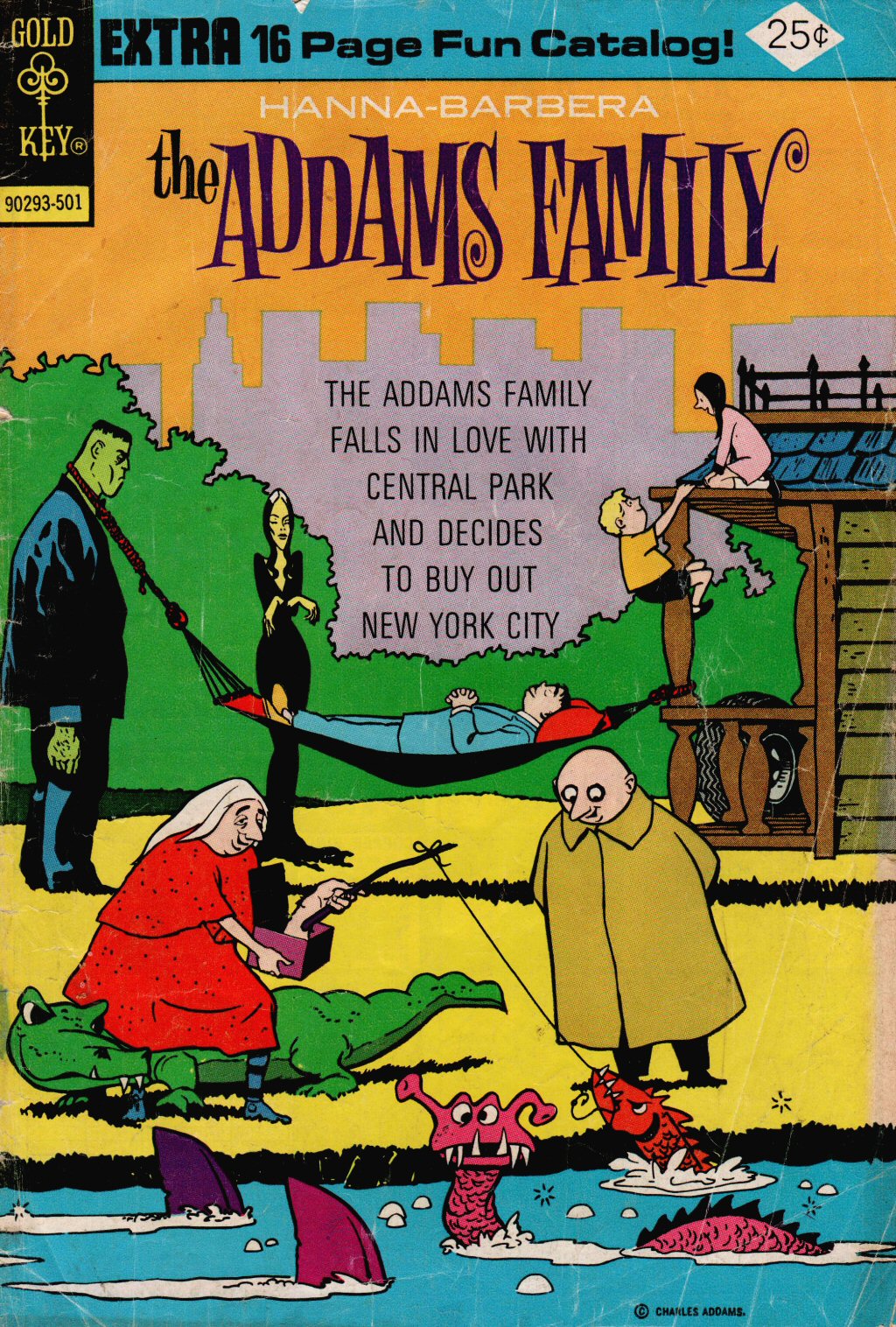 Read online The Addams Family comic -  Issue #2 - 1