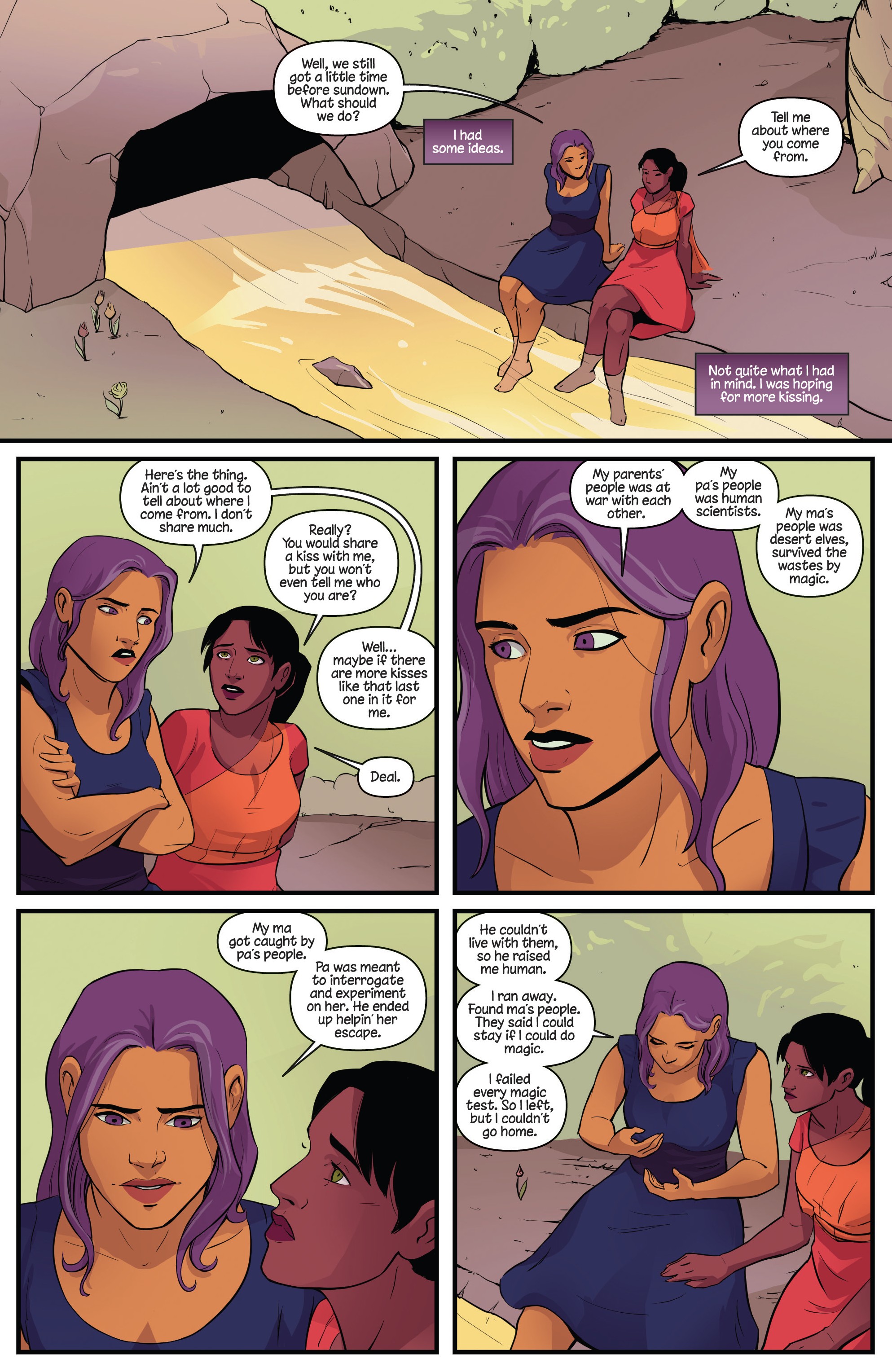 Read online Princeless Raven Year Two: Love and Revenge comic -  Issue # _TPB Get Lost Together - 48