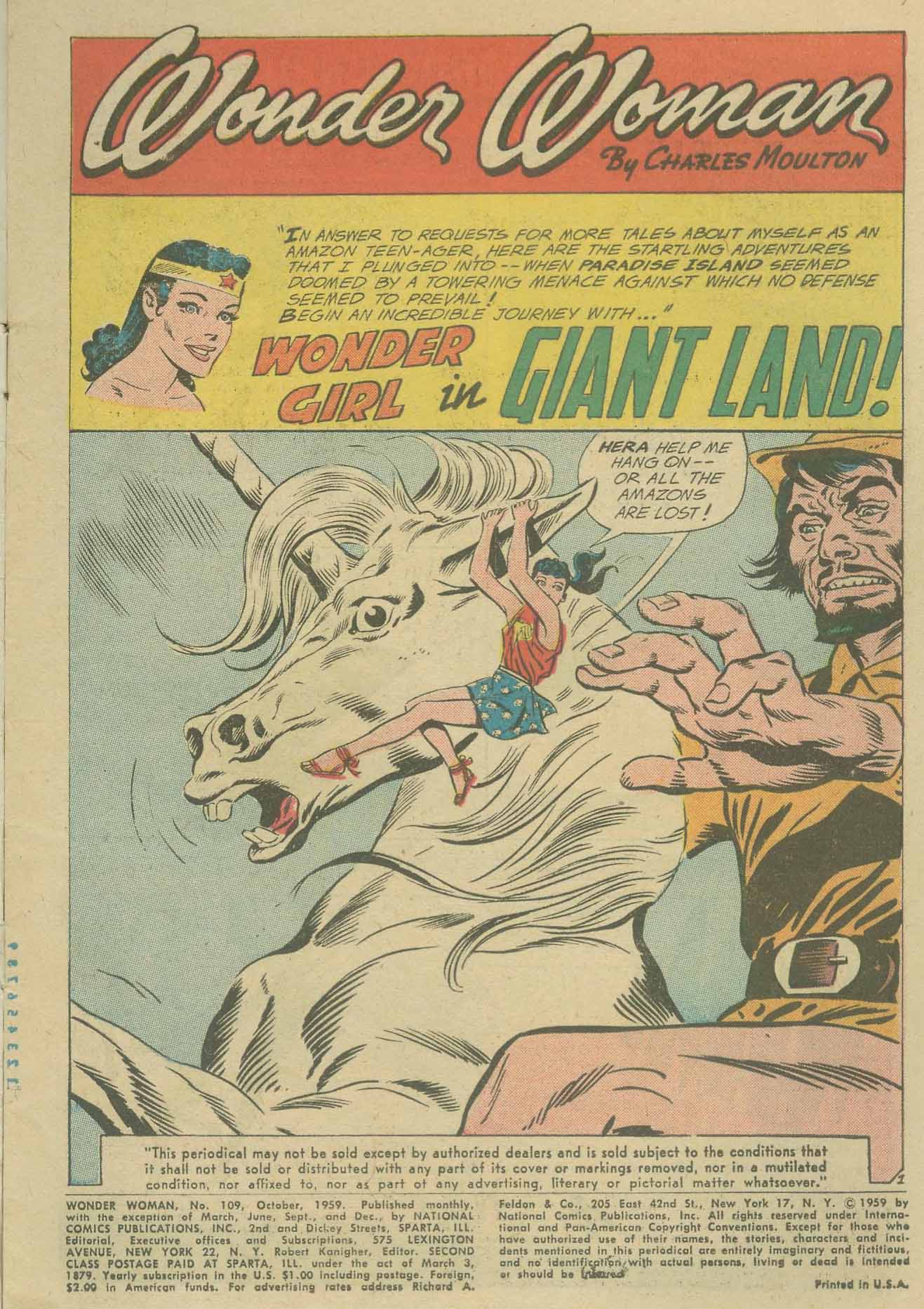 Read online Wonder Woman (1942) comic -  Issue #109 - 3