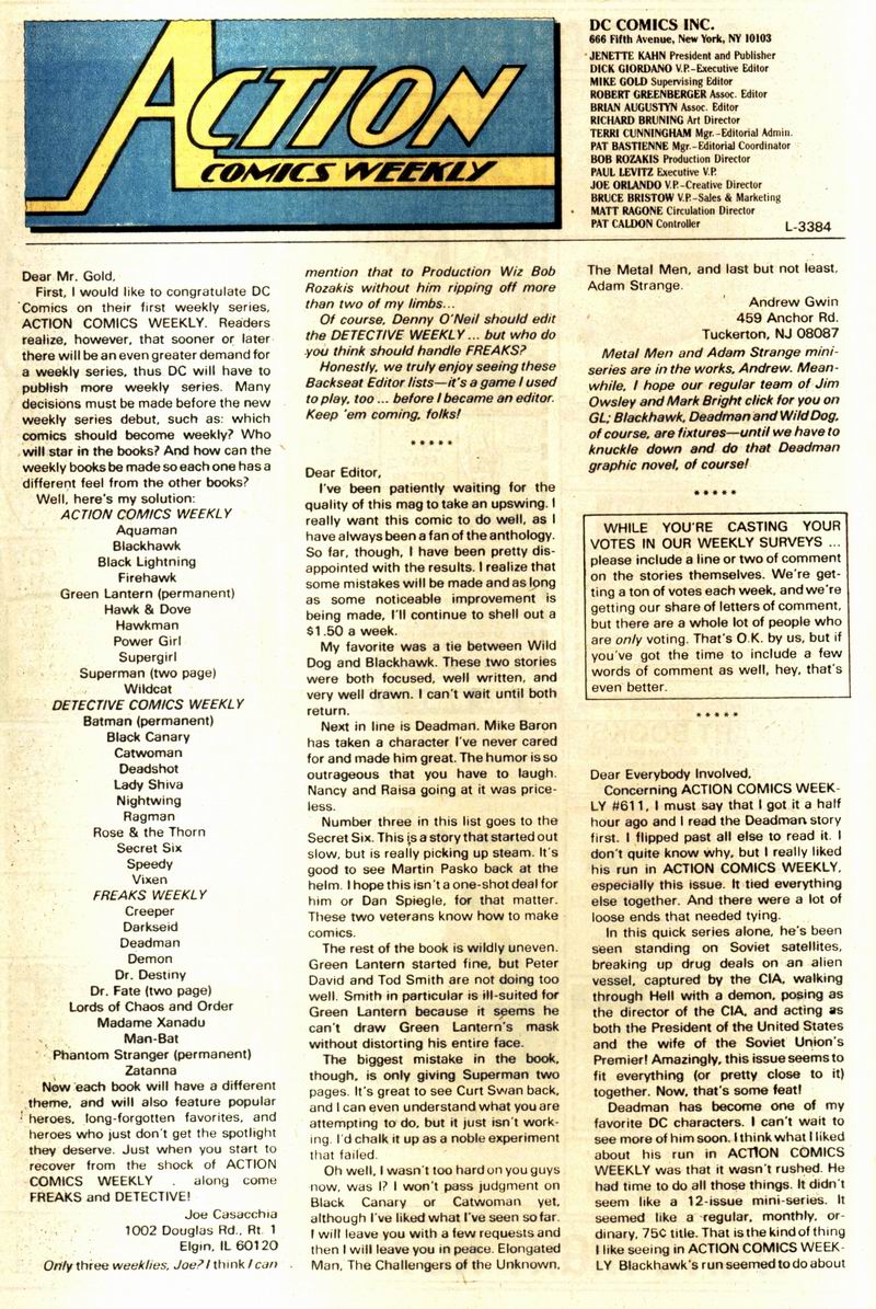 Read online Action Comics (1938) comic -  Issue #622 - 33