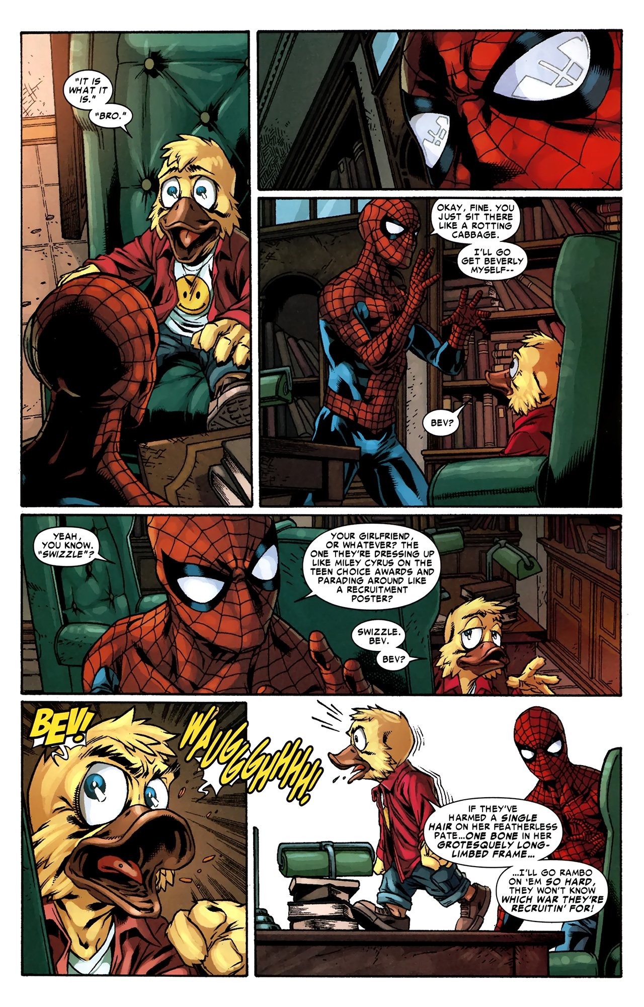 Read online The Amazing Spider-Man: Back in Quack comic -  Issue # Full - 14
