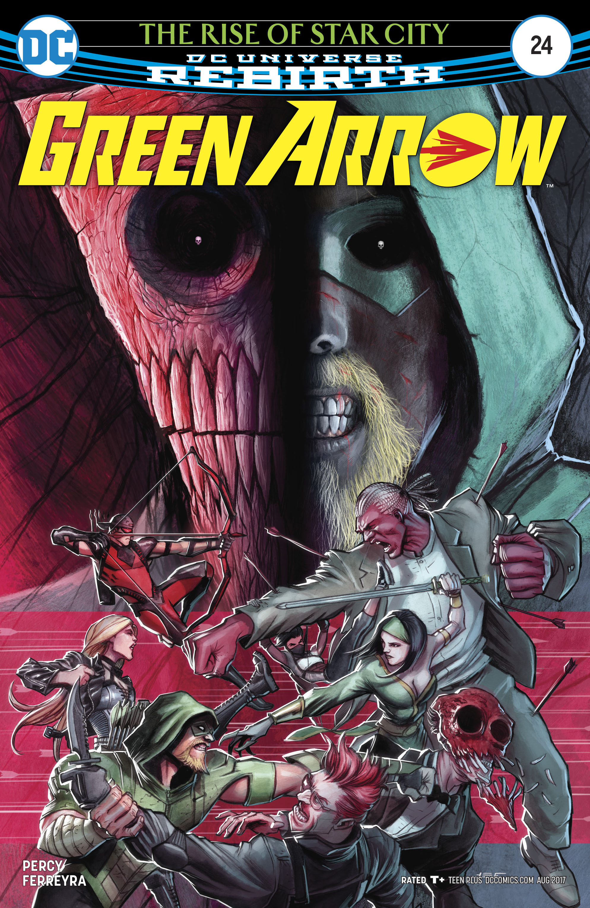 Read online Green Arrow (2016) comic -  Issue #24 - 1