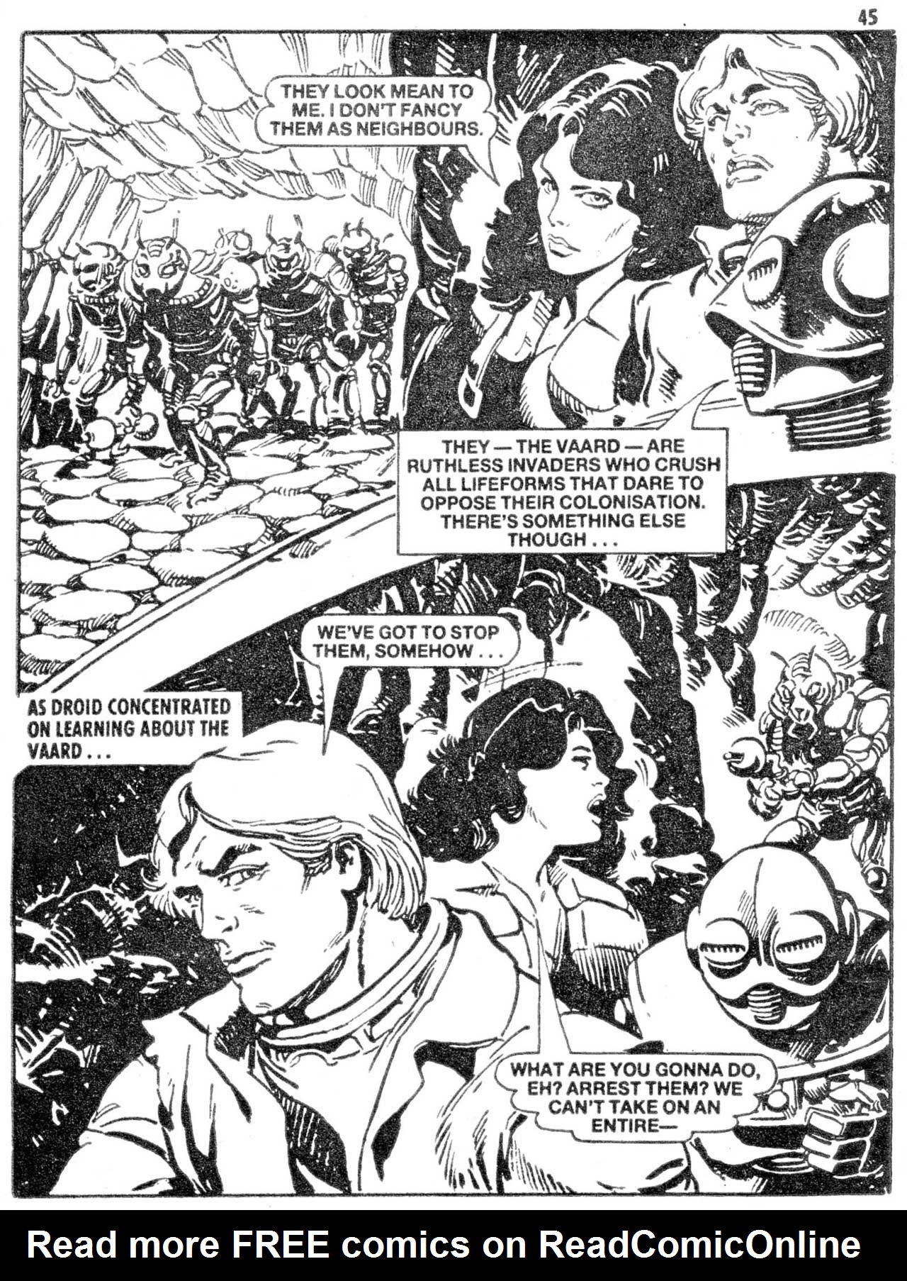 Read online Starblazer comic -  Issue #201 - 46