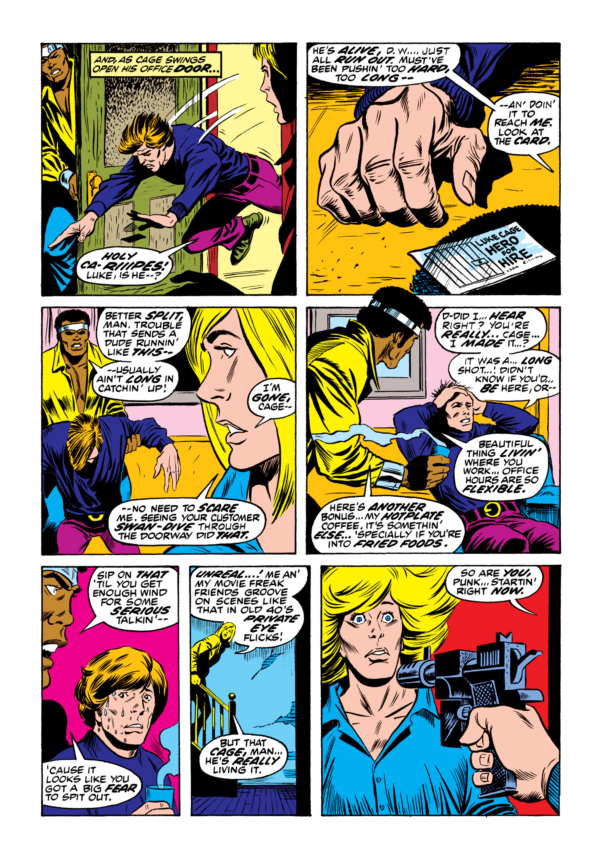 Read online Marvel Masterworks: Luke Cage, Hero For Hire comic -  Issue # TPB (Part 1) - 58