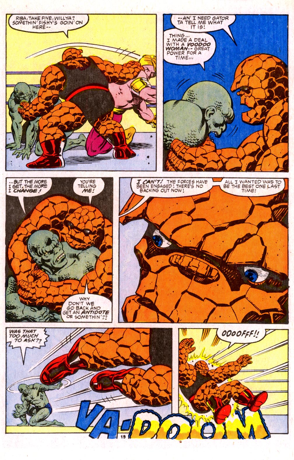Read online The Thing comic -  Issue #29 - 20