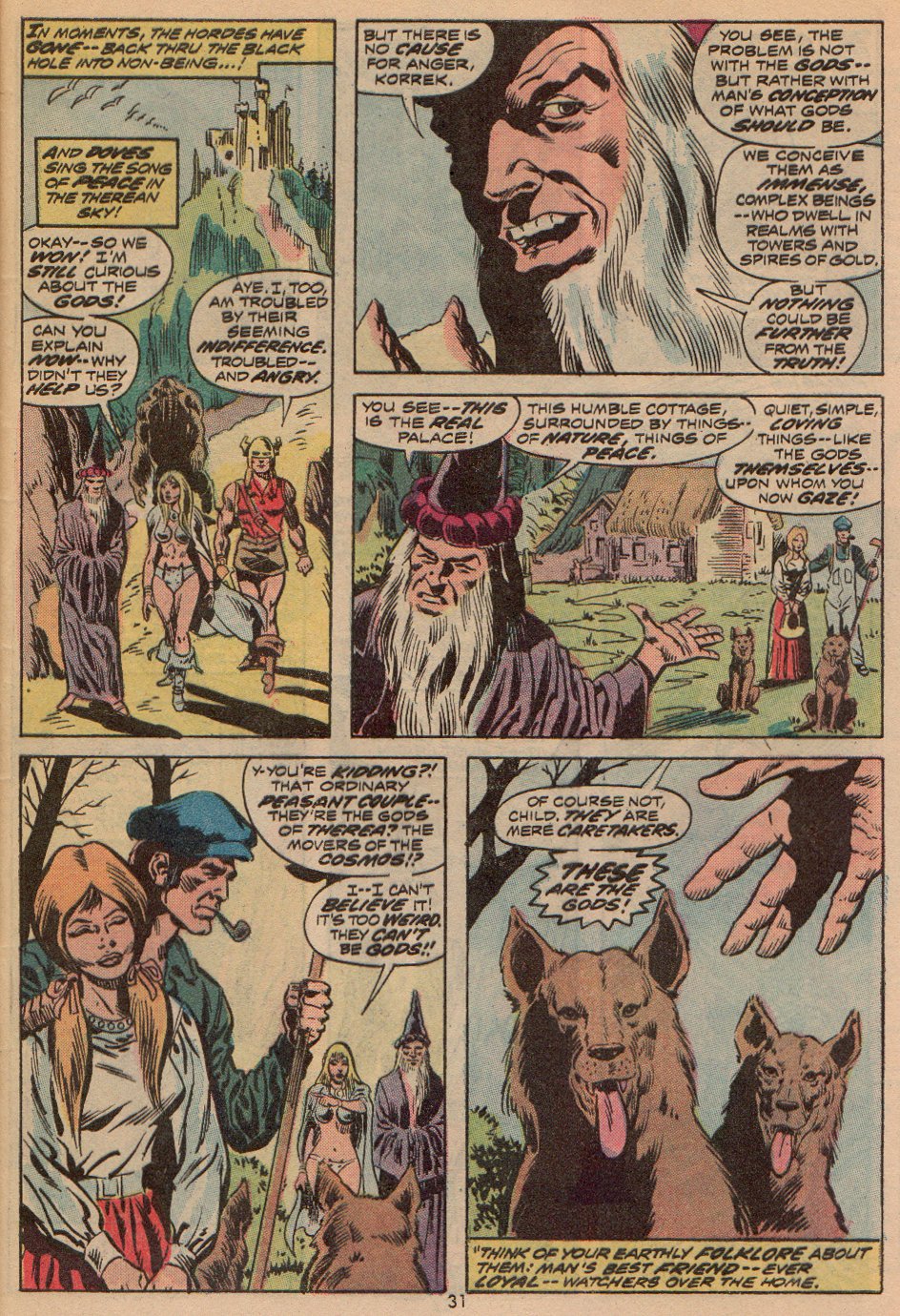 Read online Man-Thing (1974) comic -  Issue #1 - 21