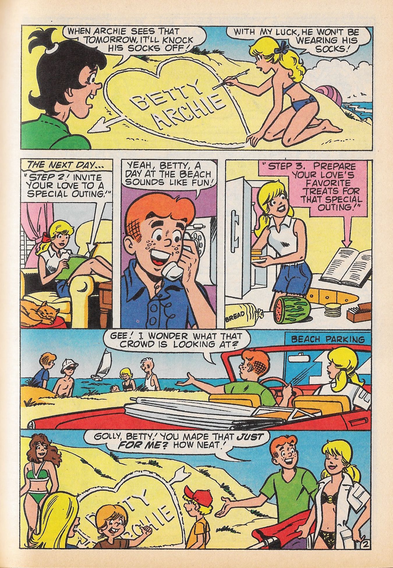 Read online Betty and Veronica Digest Magazine comic -  Issue #77 - 69