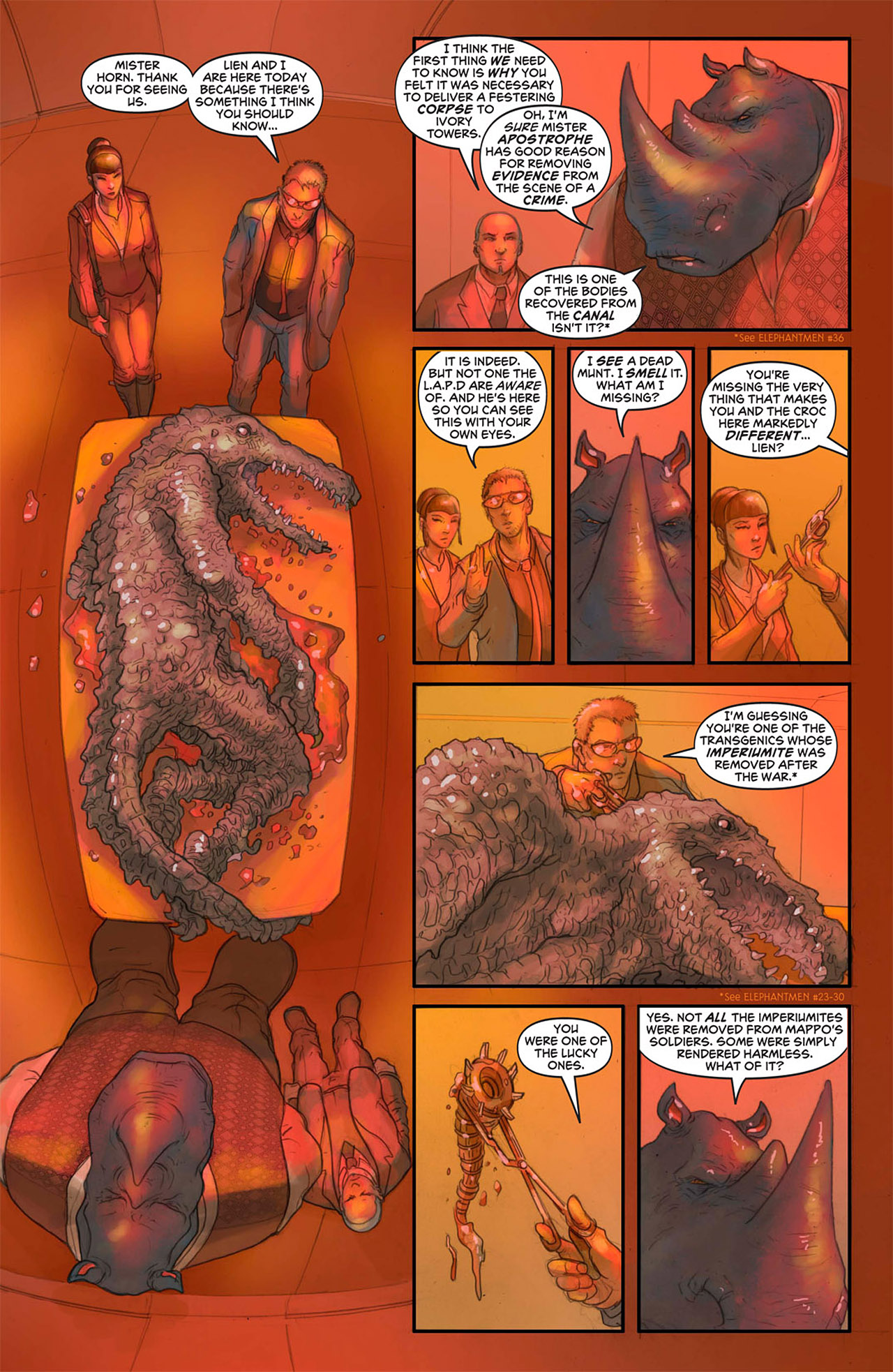 Read online Elephantmen comic -  Issue #37 - 18