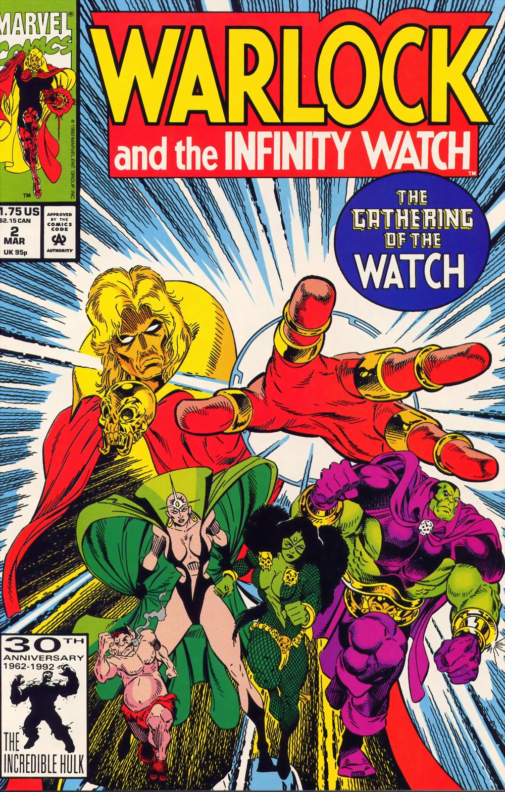 Read online Warlock and the Infinity Watch comic -  Issue #2 - 1