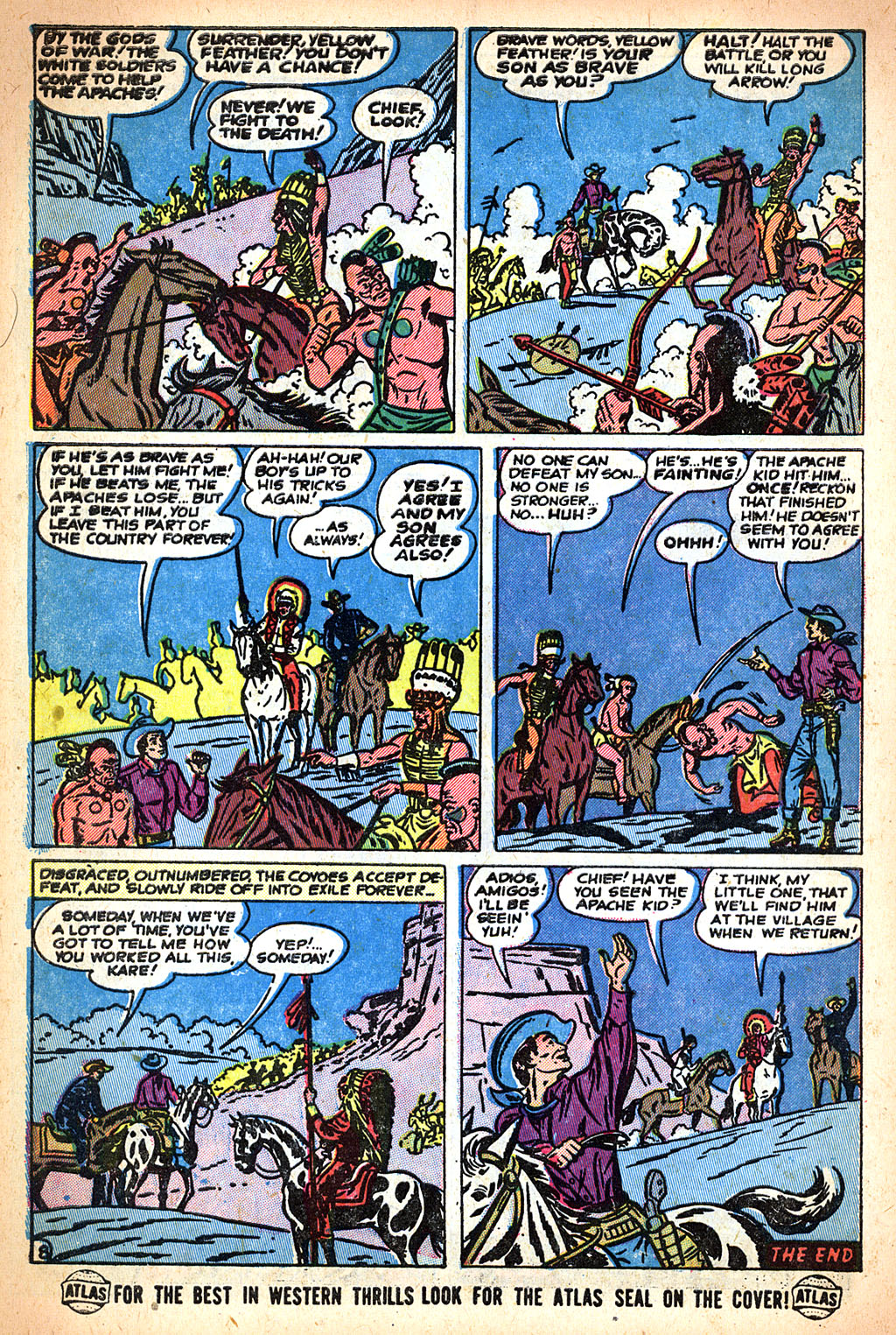 Read online Apache Kid comic -  Issue #12 - 10