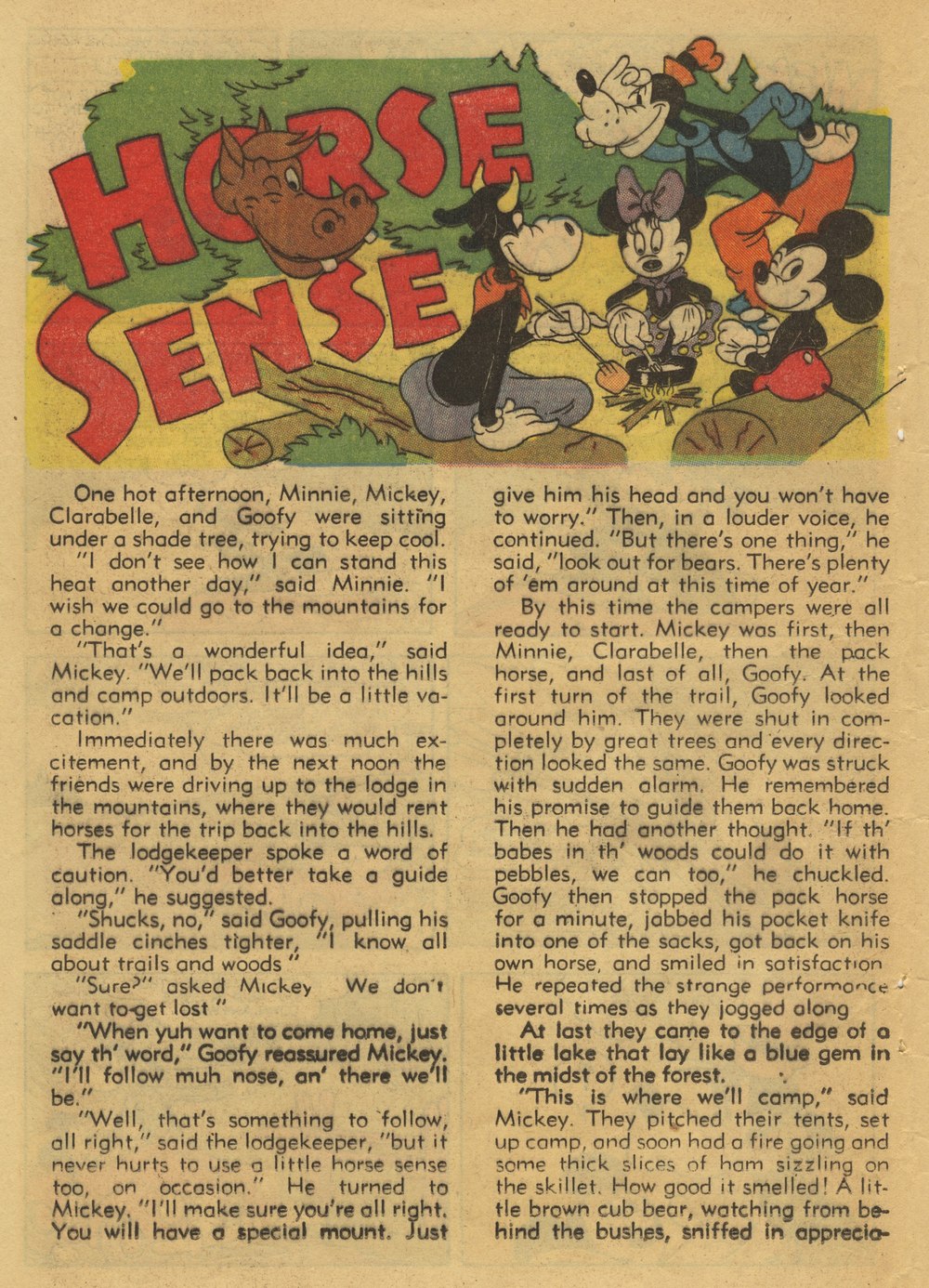 Read online Walt Disney's Comics and Stories comic -  Issue #59 - 24