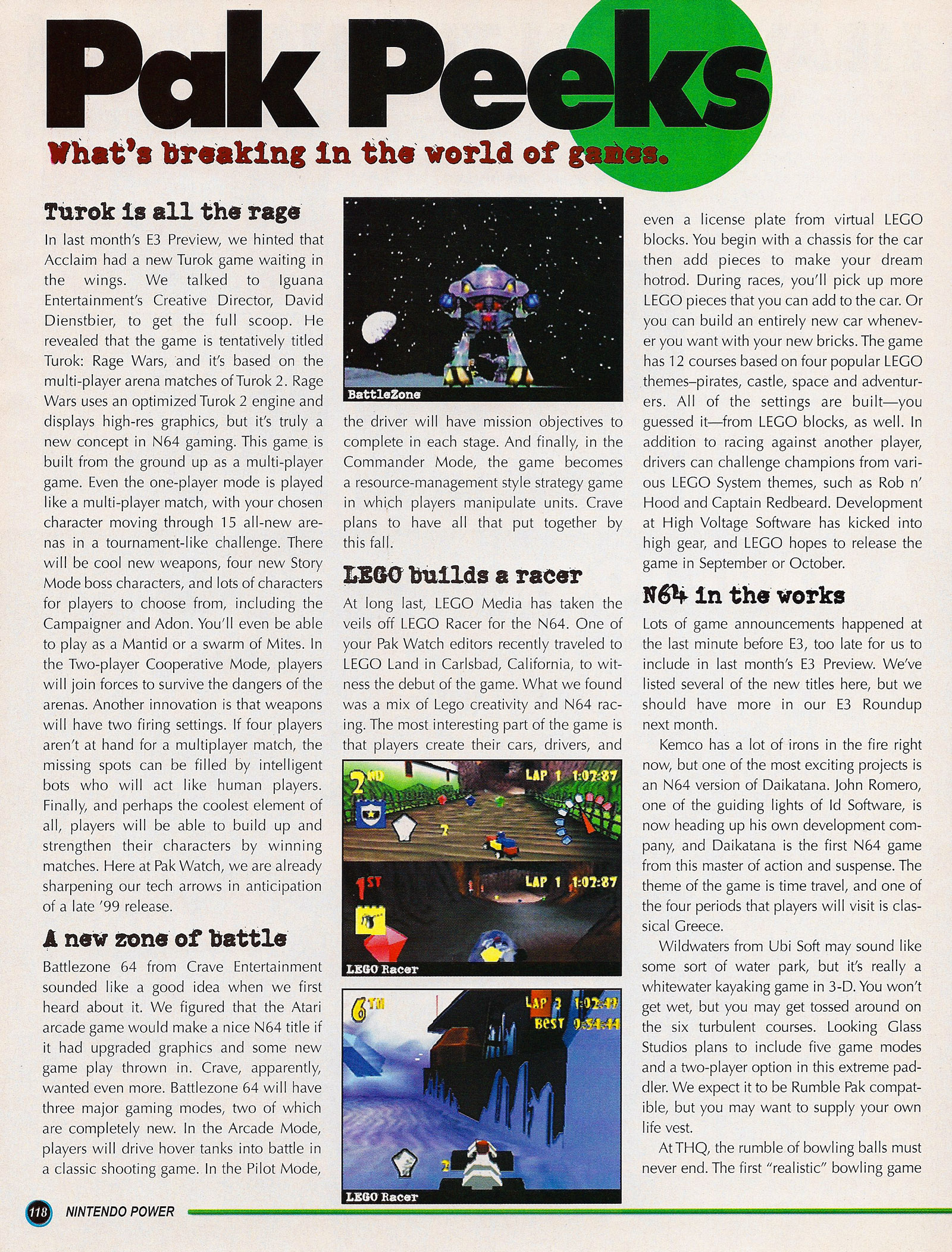 Read online Nintendo Power comic -  Issue #121 - 128