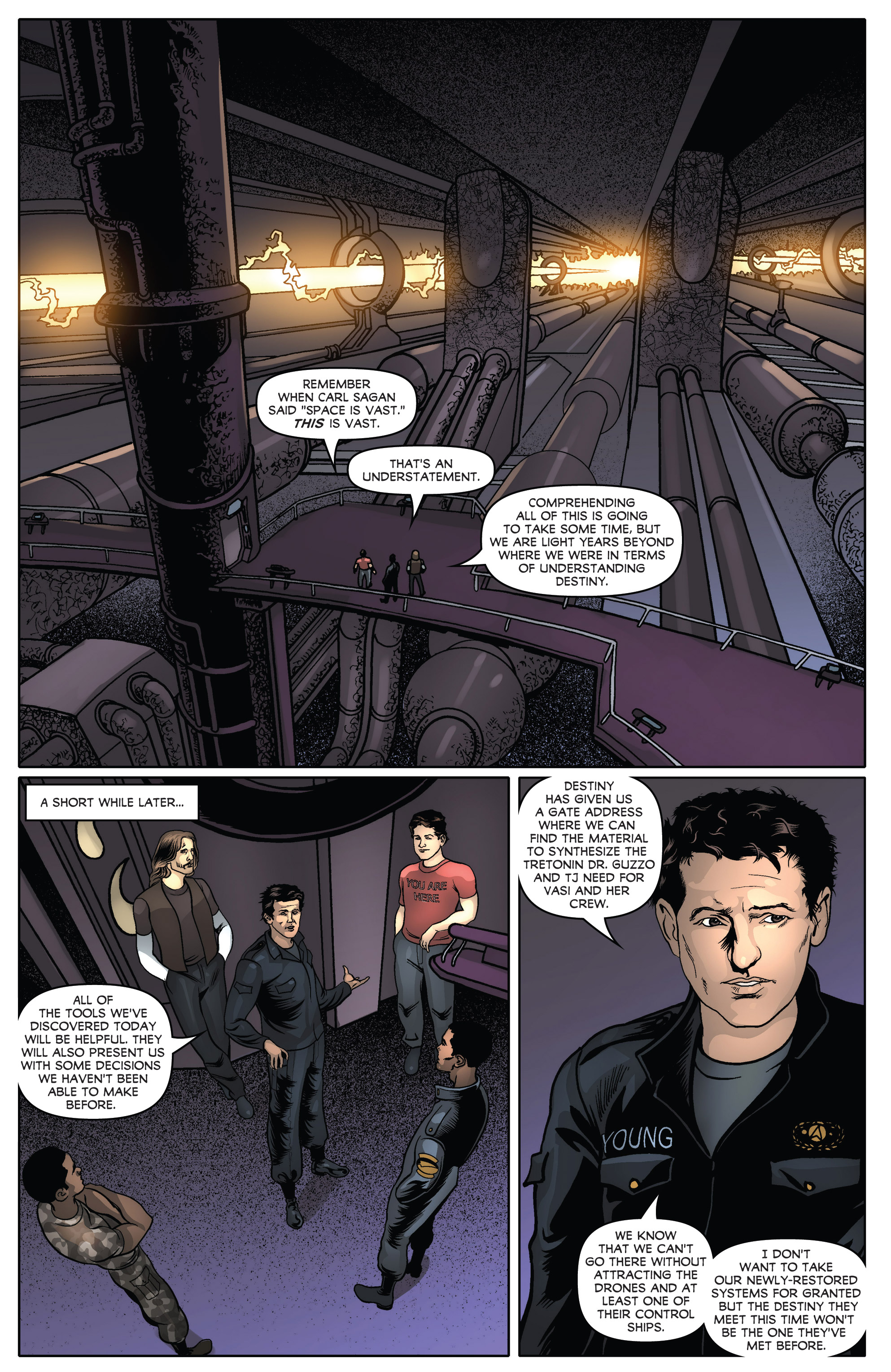 Read online Stargate Universe comic -  Issue #3 - 21