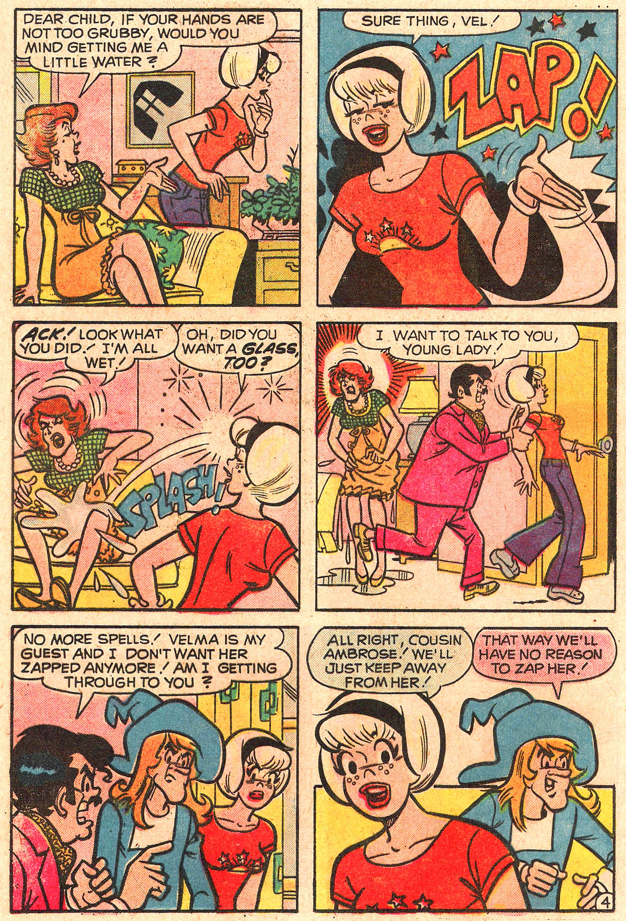 Read online Sabrina The Teenage Witch (1971) comic -  Issue #29 - 16
