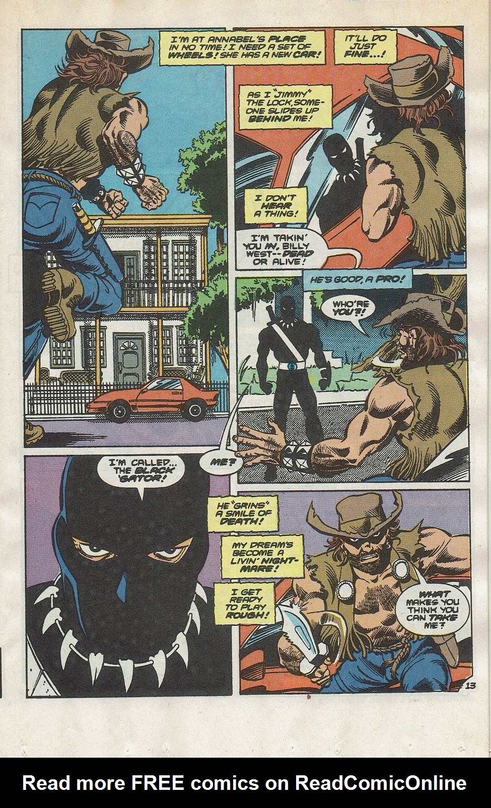 Read online The Adventures of Bayou Billy comic -  Issue #5 - 15