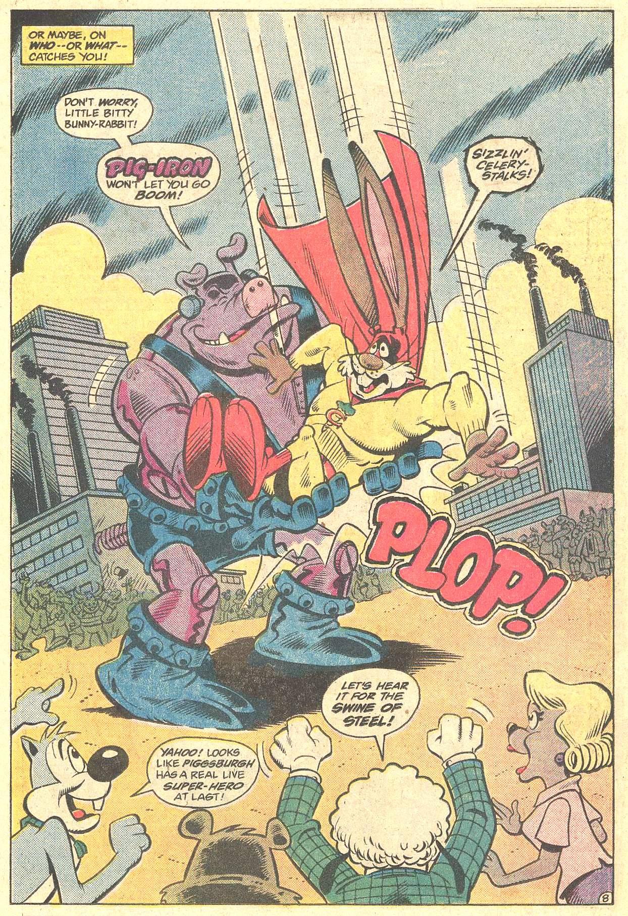 Read online Captain Carrot and His Amazing Zoo Crew! comic -  Issue #1 - 9