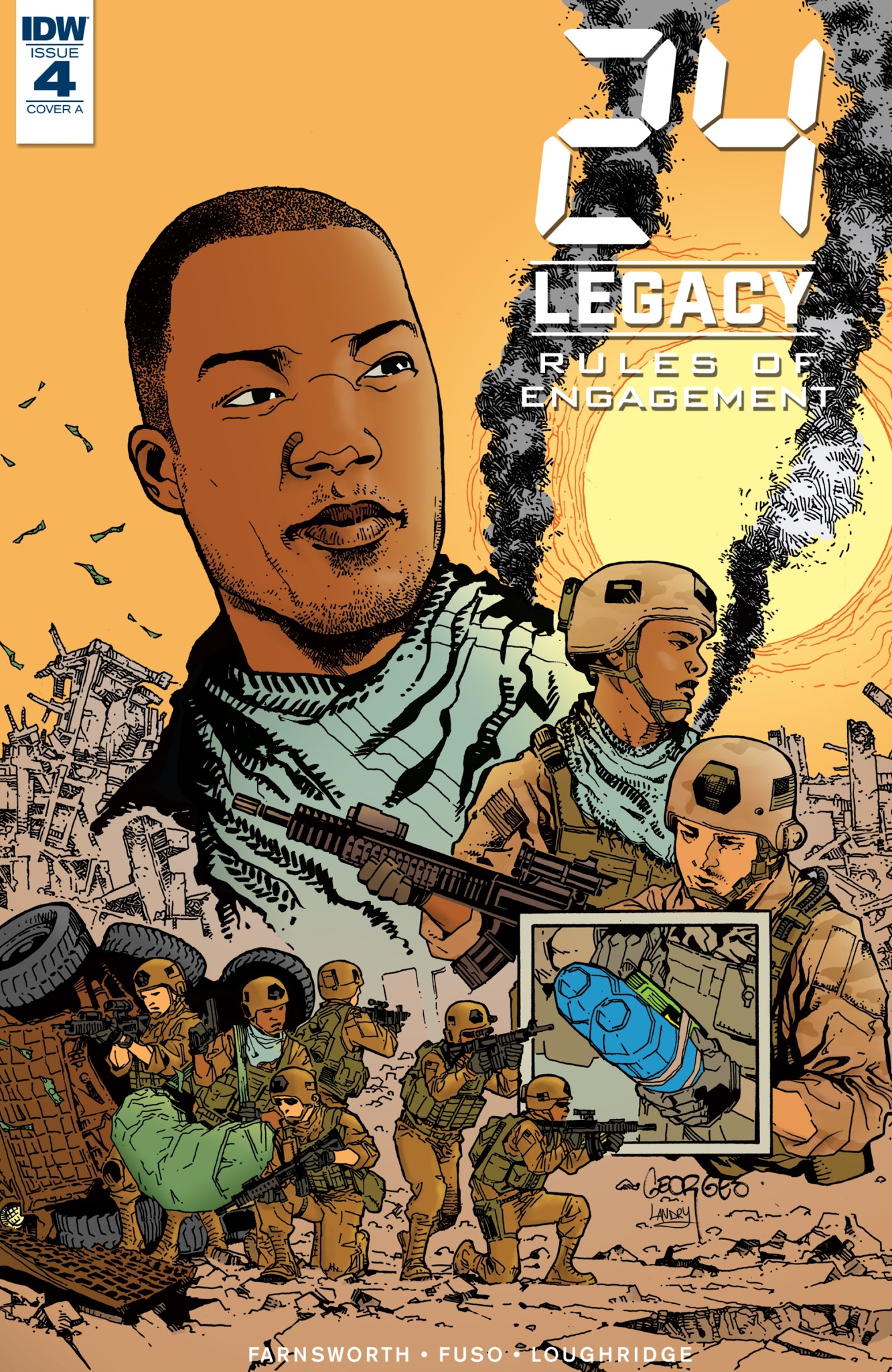 Read online 24: Legacy - Rules of Engagement comic -  Issue #4 - 1
