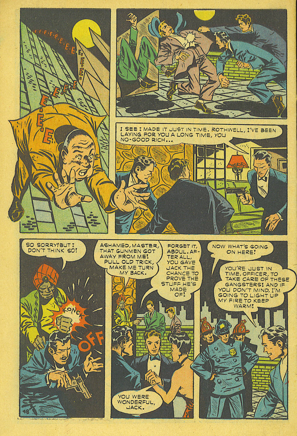 Read online Super-Mystery Comics comic -  Issue #31 - 30