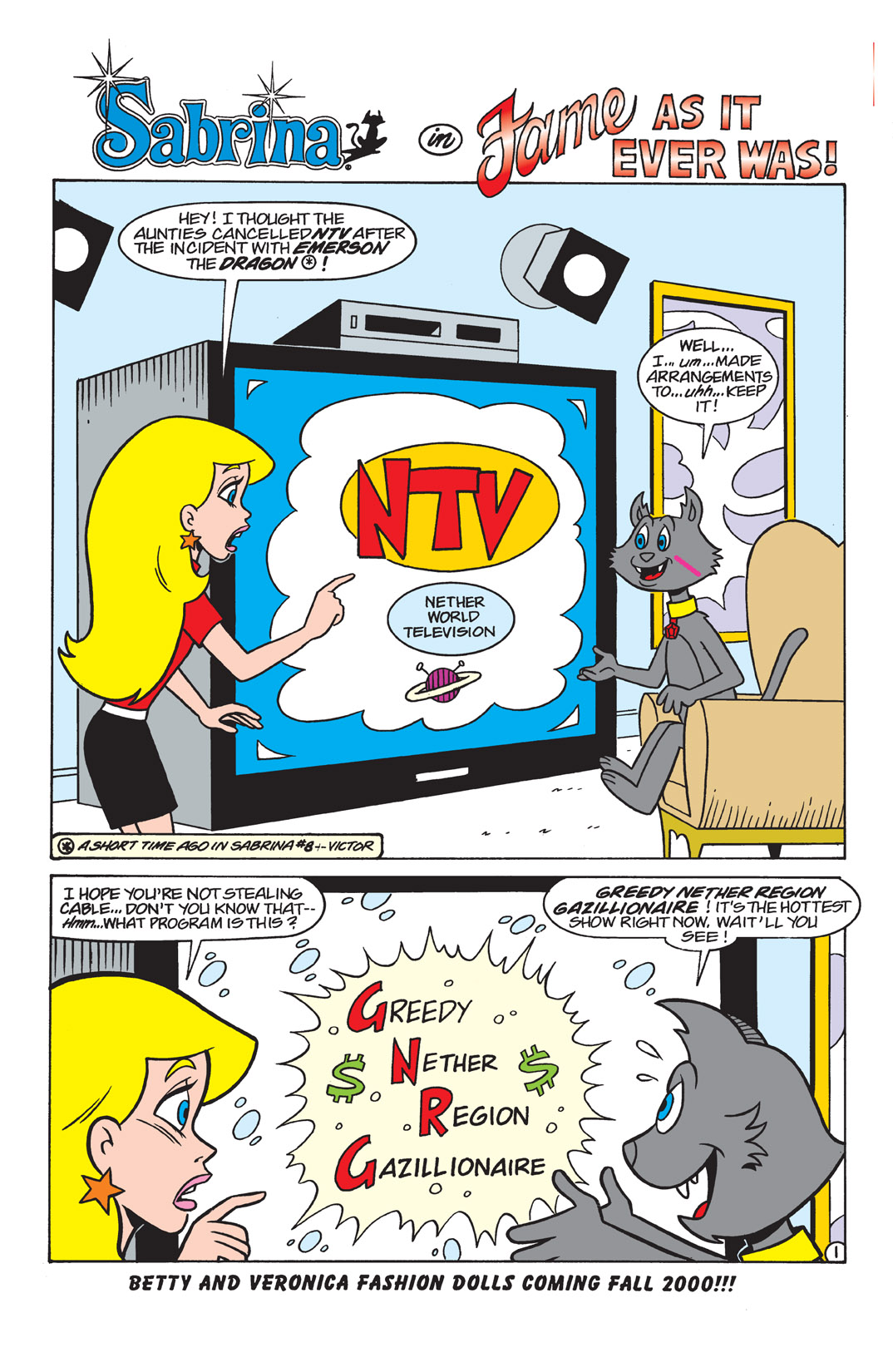 Read online Sabrina the Teenage Witch (2000) comic -  Issue #11 - 19