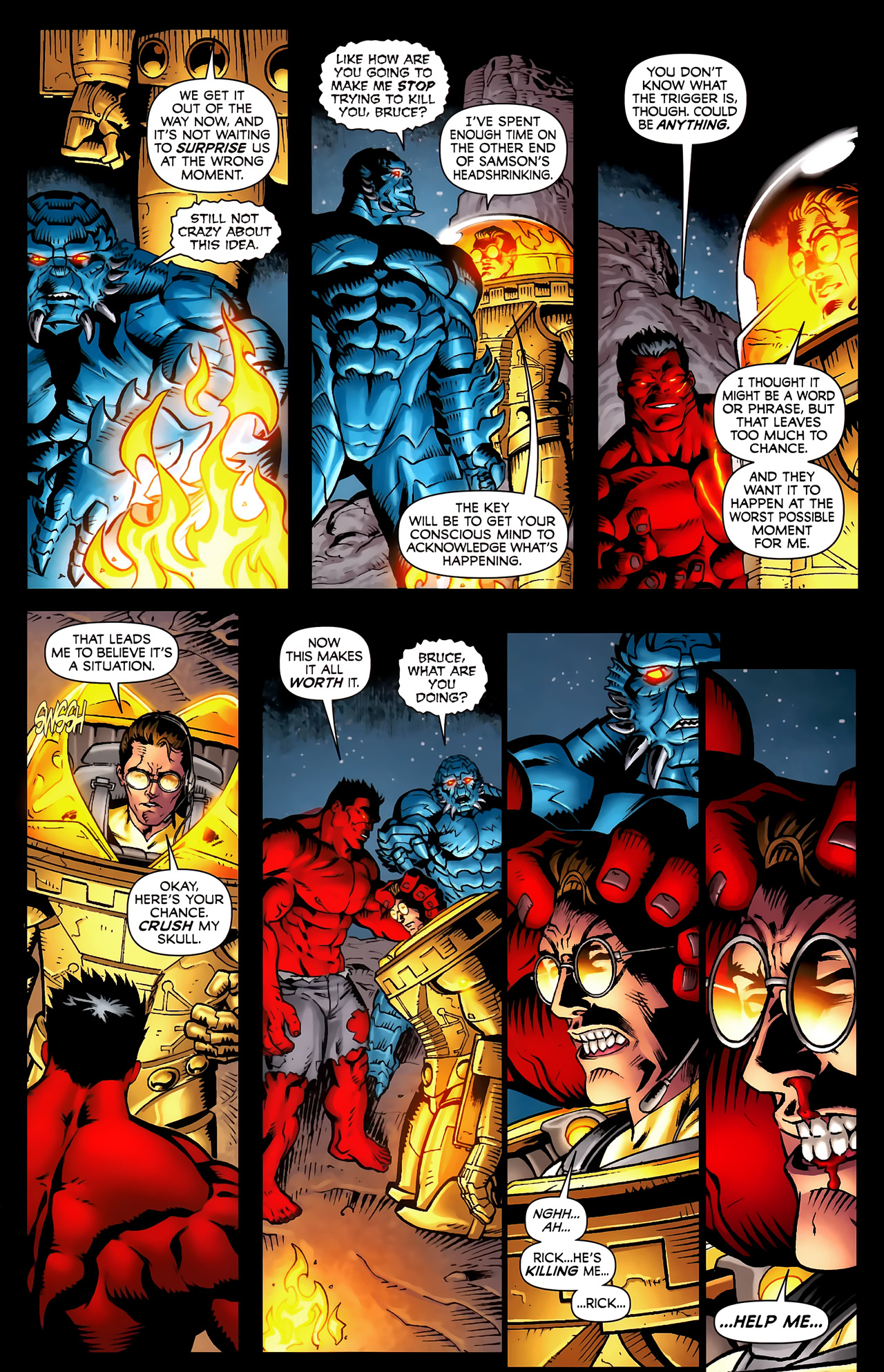 Read online Fall of the Hulks: Red Hulk comic -  Issue #3 - 15