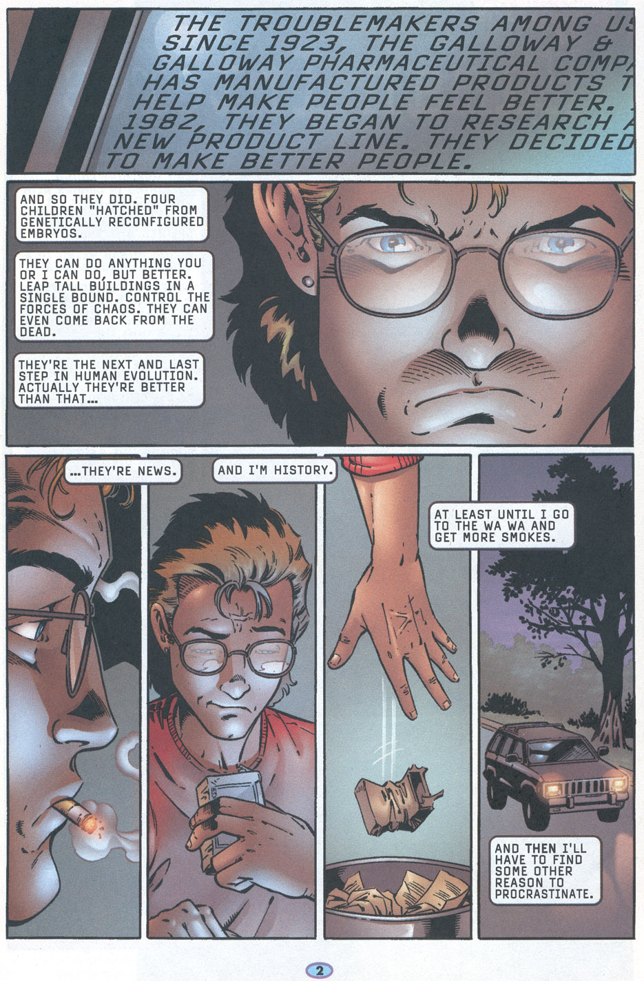 Read online Troublemakers comic -  Issue #16 - 3