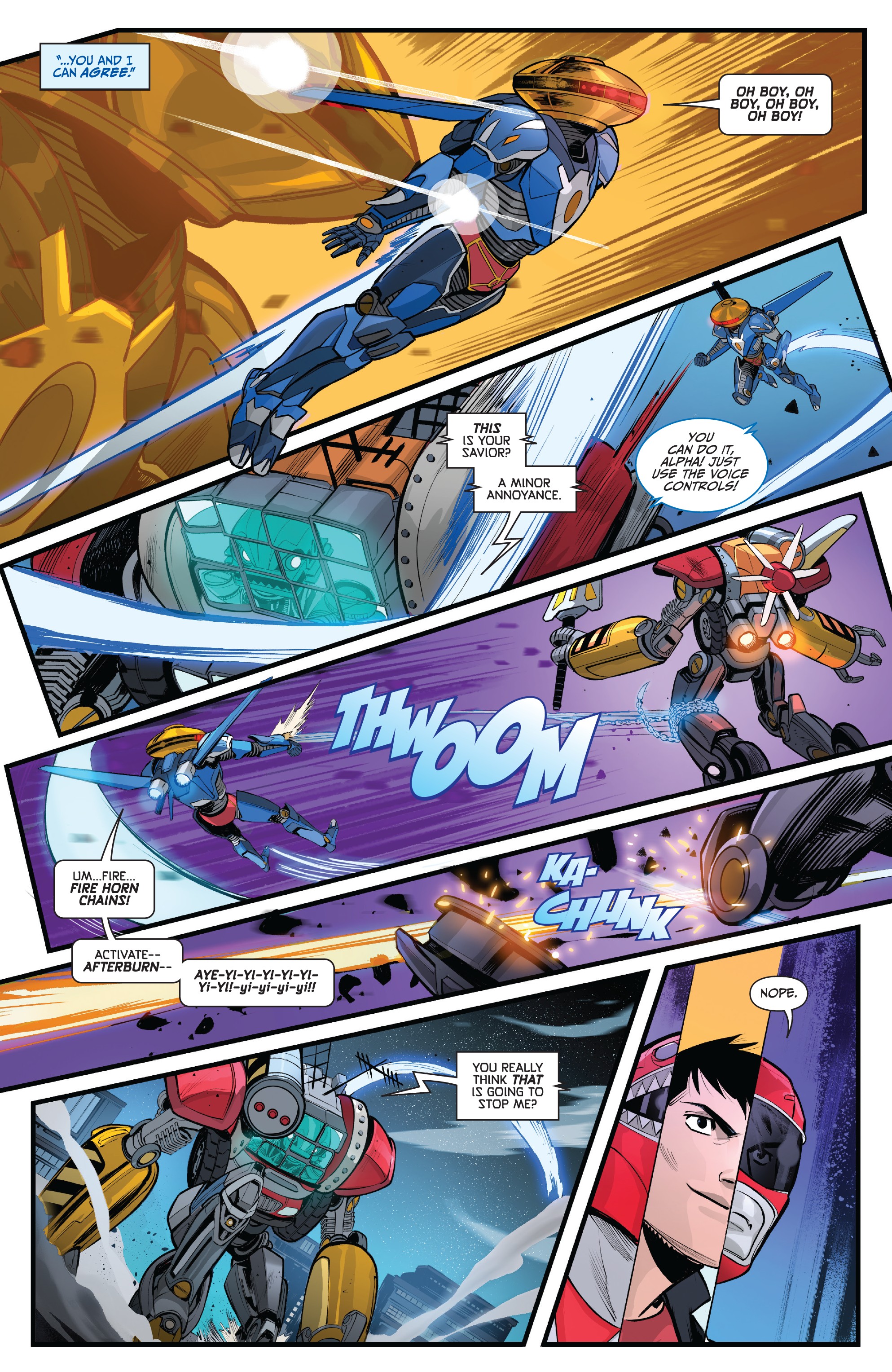 Read online Saban's Go Go Power Rangers: Forever Rangers comic -  Issue # Full - 16