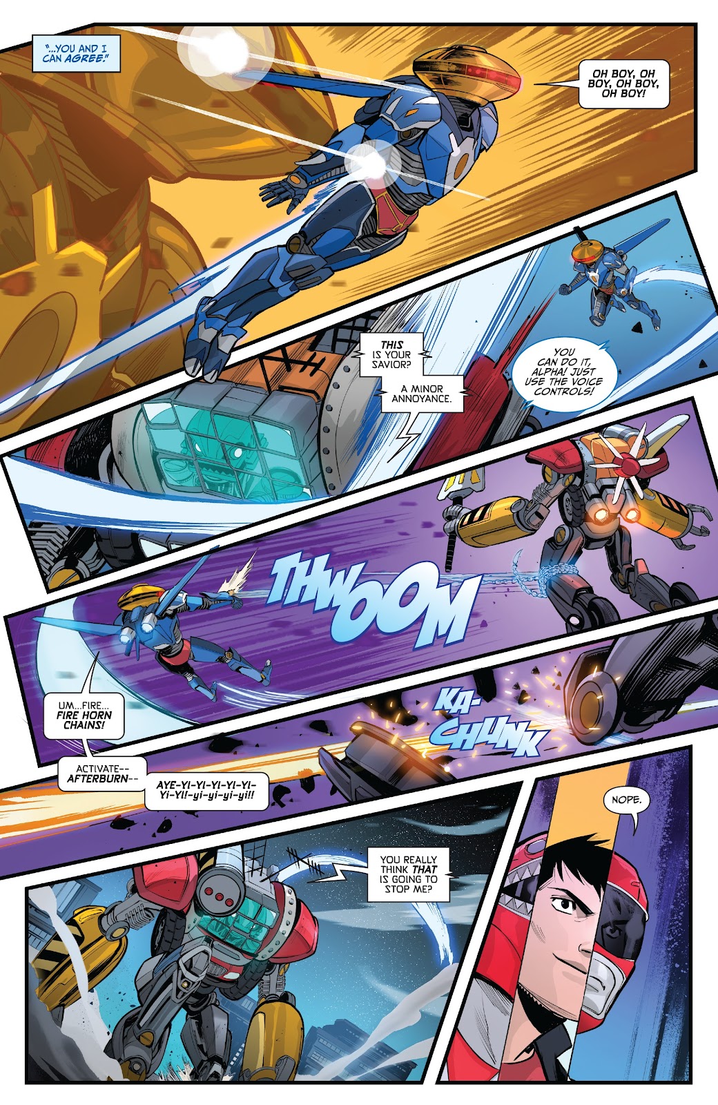Saban's Go Go Power Rangers: Forever Rangers issue Full - Page 16